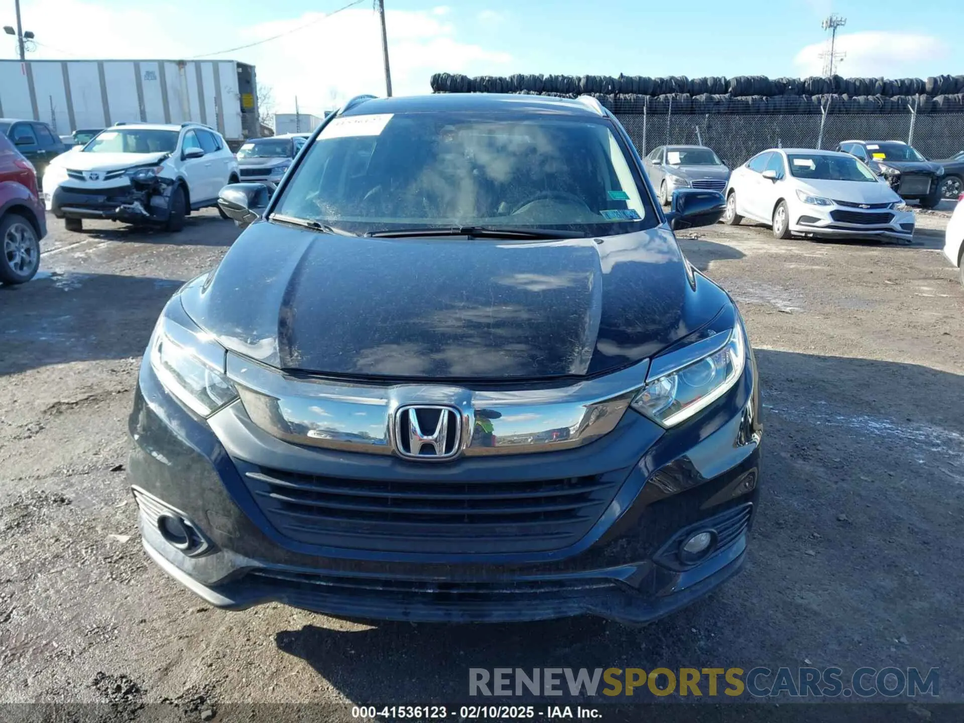 11 Фотография поврежденного автомобиля 3CZRU6H77MM716505 HONDA HR-V 2021
