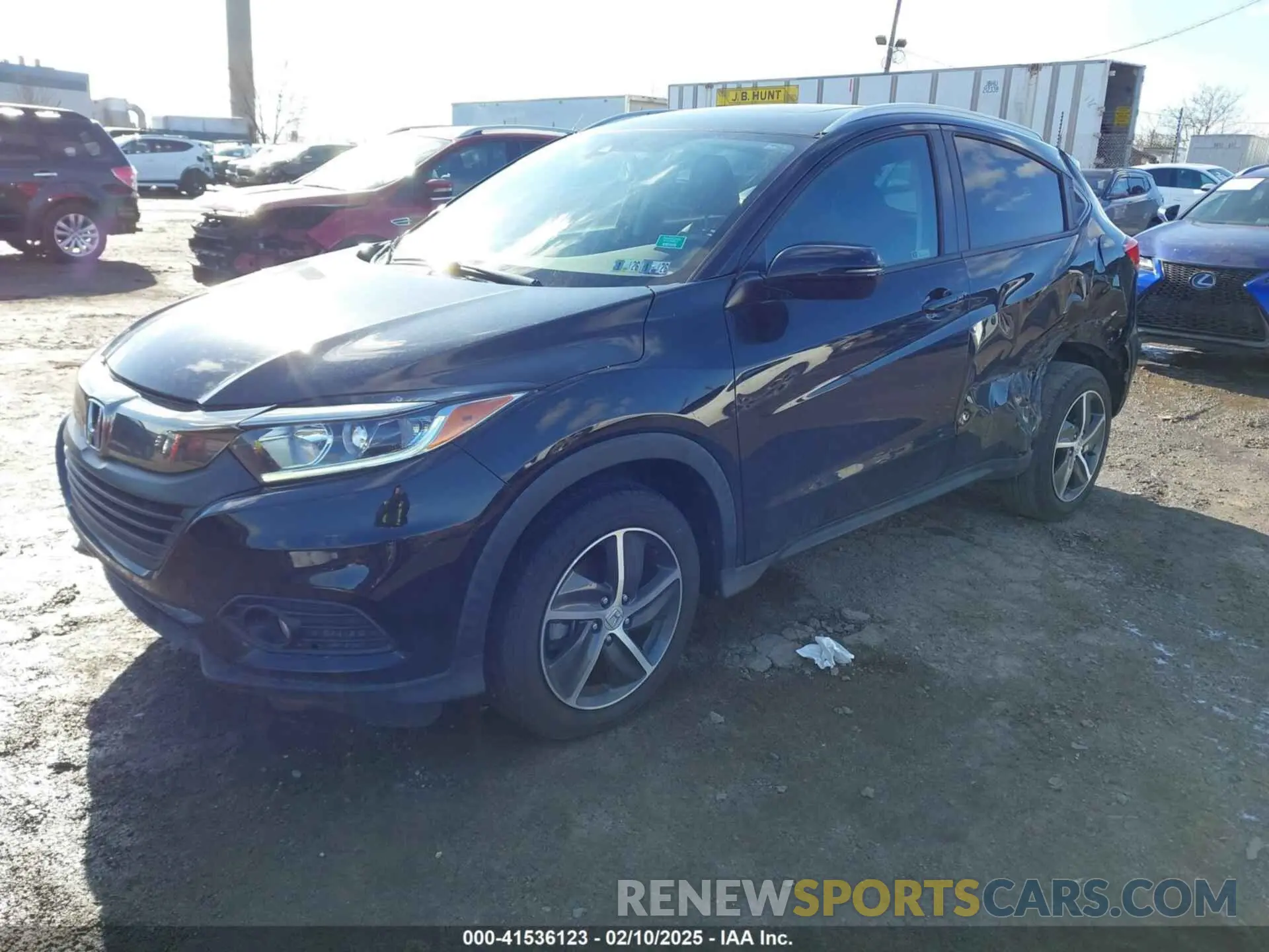 2 Фотография поврежденного автомобиля 3CZRU6H77MM716505 HONDA HR-V 2021