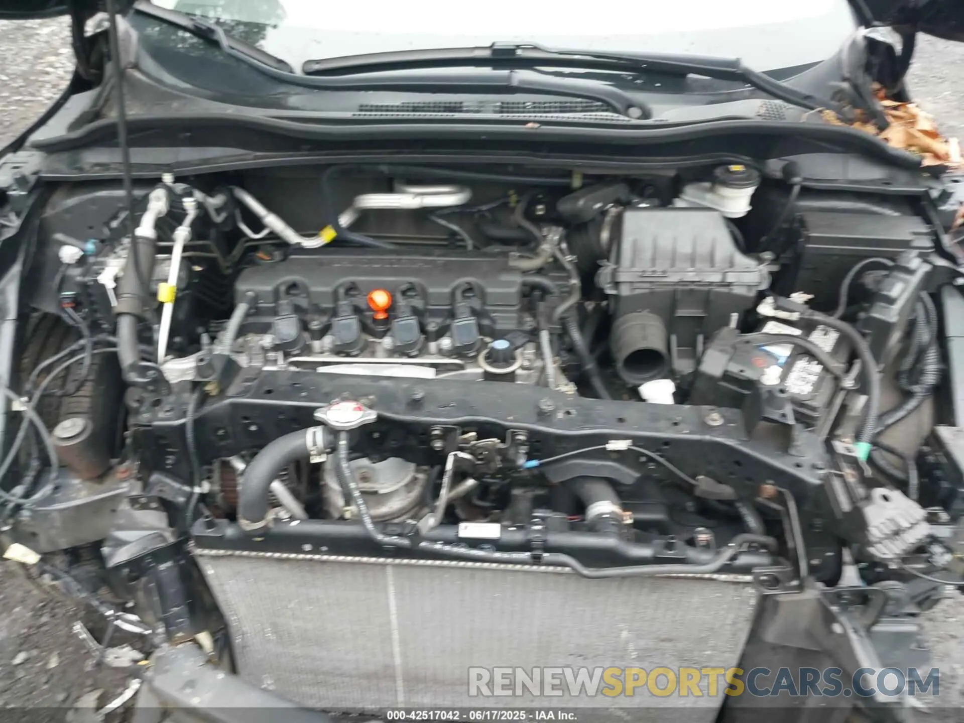 10 Photograph of a damaged car 3CZRU6H77MM722188 HONDA HR-V 2021