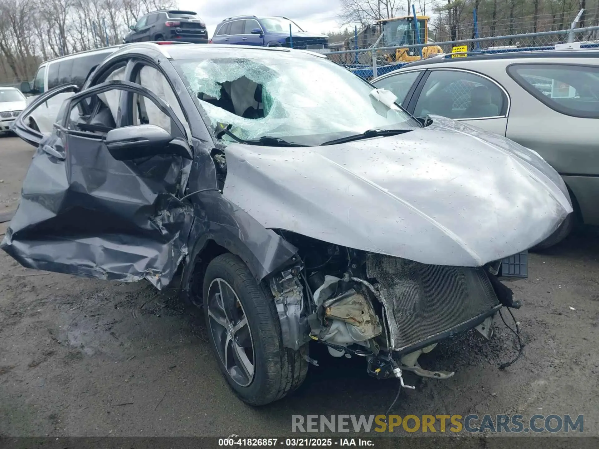1 Photograph of a damaged car 3CZRU6H78MM724600 HONDA HR-V 2021