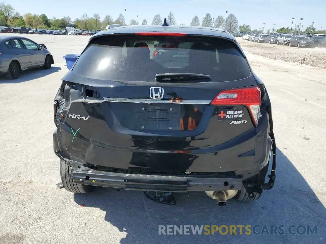 6 Photograph of a damaged car 3CZRU6H79MM703481 HONDA HR-V 2021