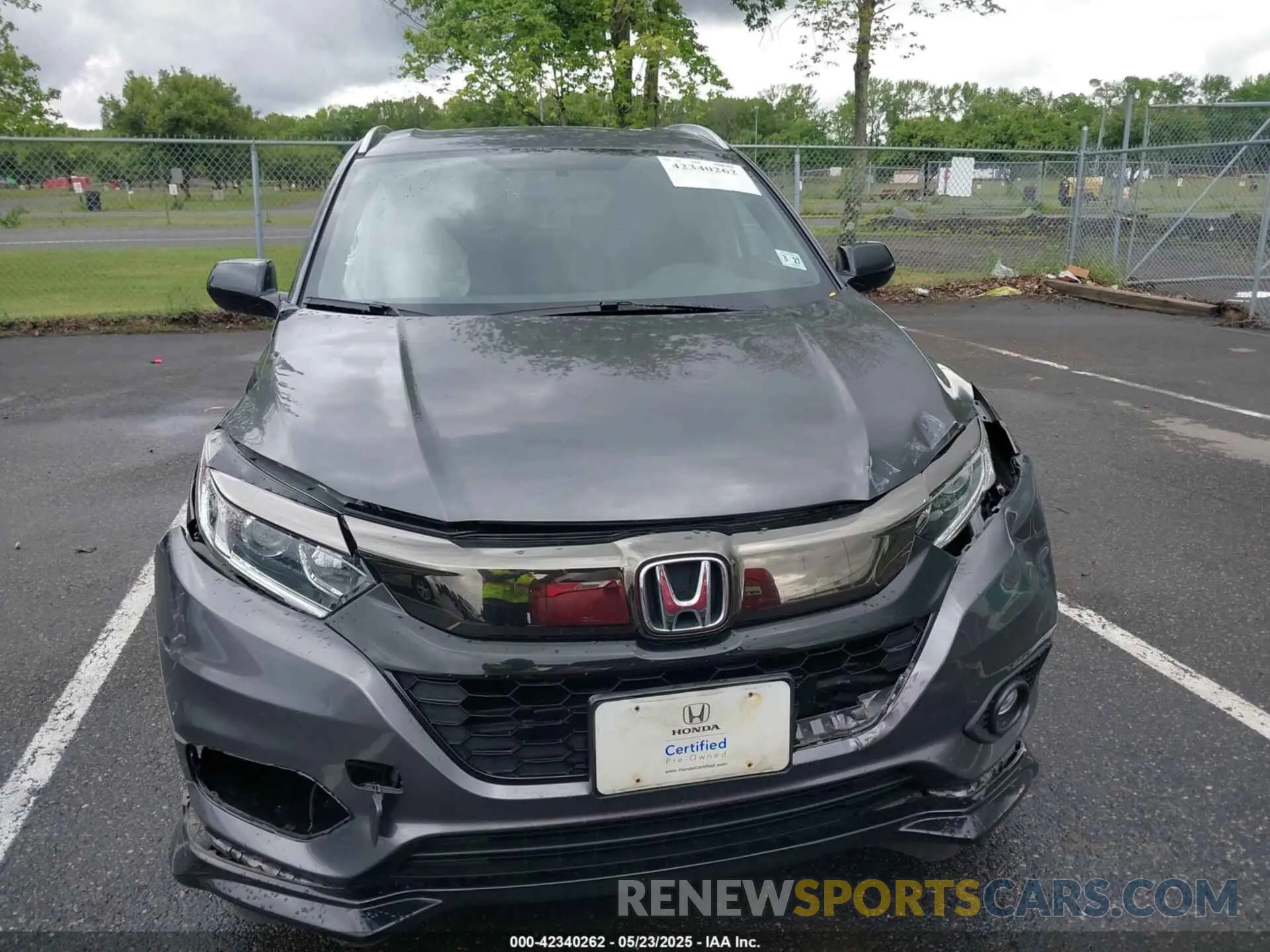 12 Фотография поврежденного автомобиля 3CZRU5H12NM729184 HONDA HR-V 2022