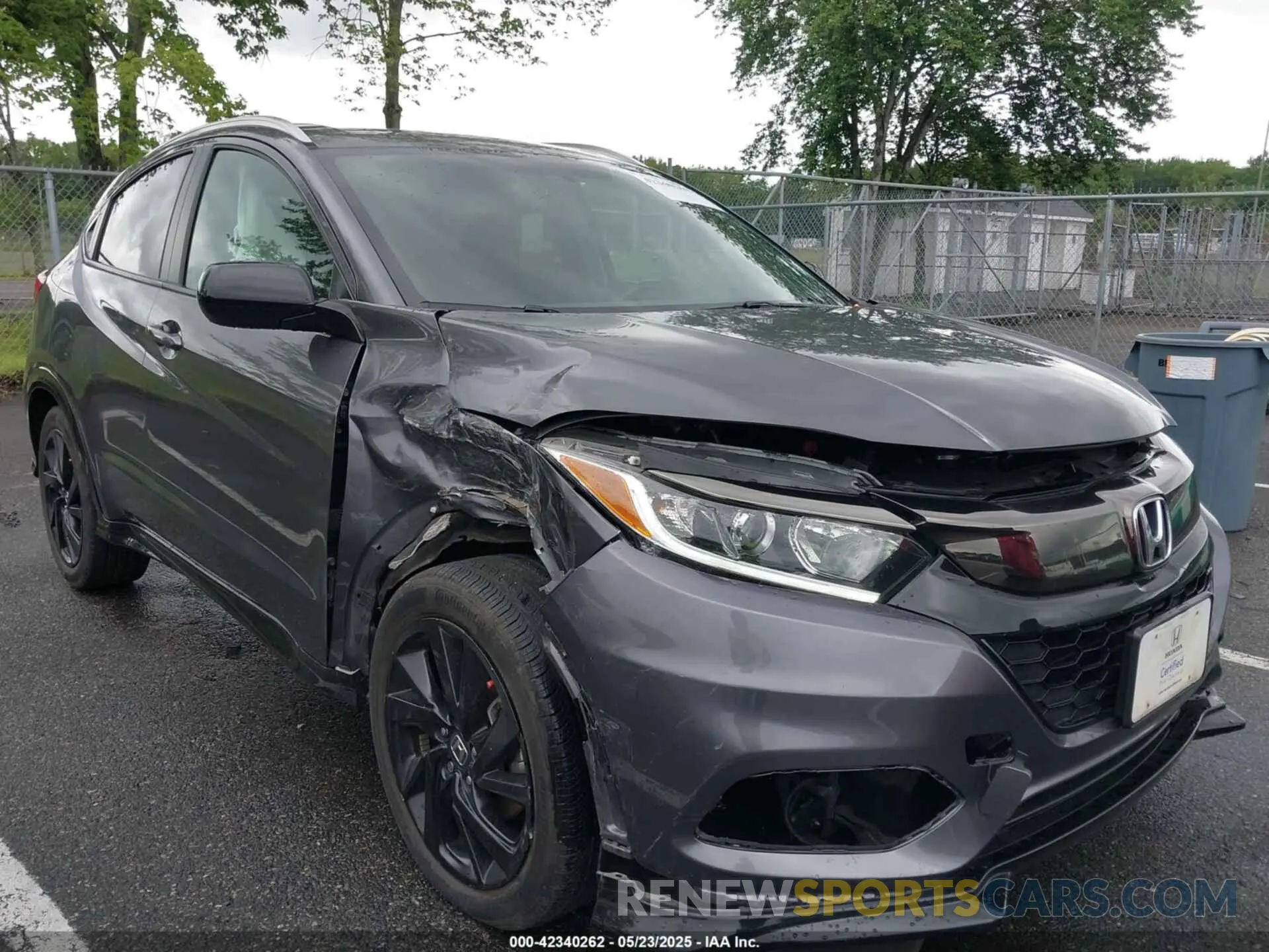6 Фотография поврежденного автомобиля 3CZRU5H12NM729184 HONDA HR-V 2022