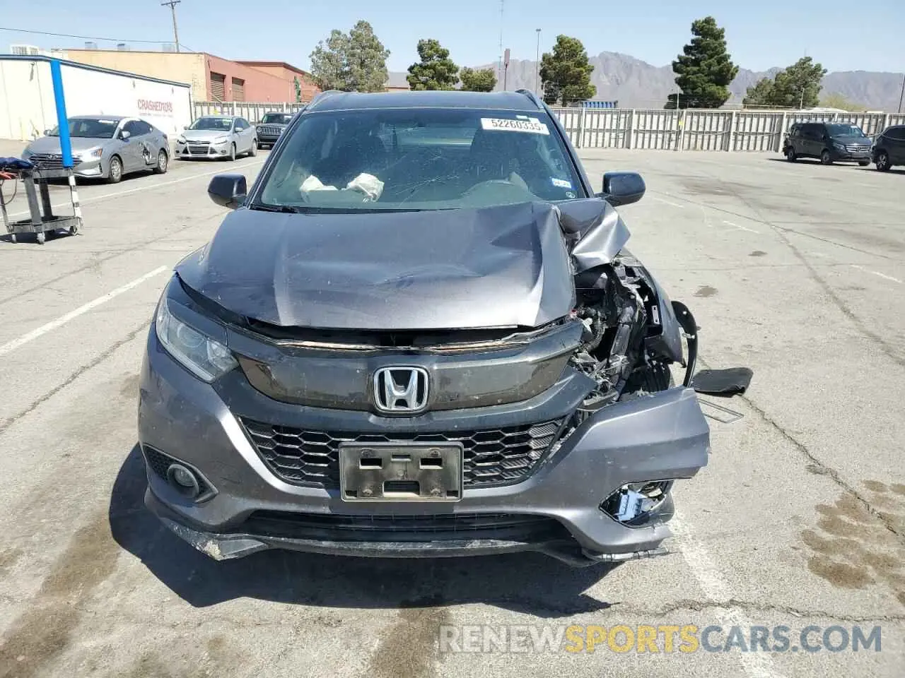 5 Photograph of a damaged car 3CZRU5H12NM738869 HONDA HR-V 2022