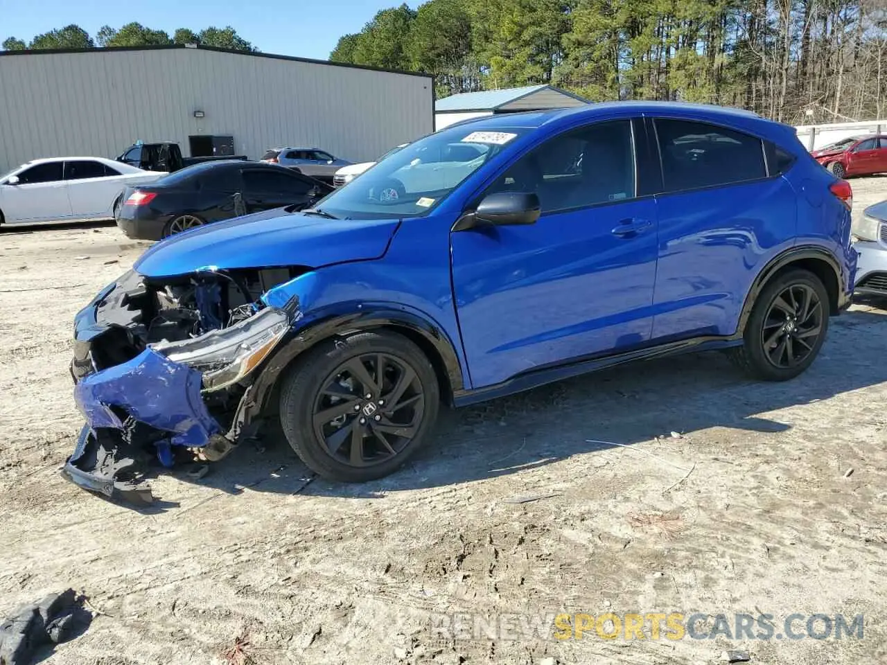 1 Фотография поврежденного автомобиля 3CZRU5H13NM710479 HONDA HR-V 2022