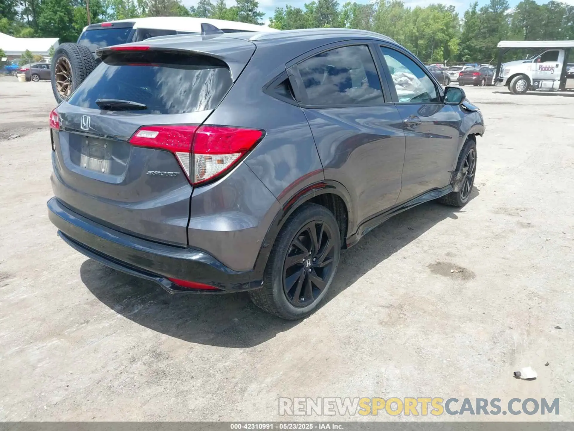 4 Фотография поврежденного автомобиля 3CZRU5H14NM727436 HONDA HR-V 2022