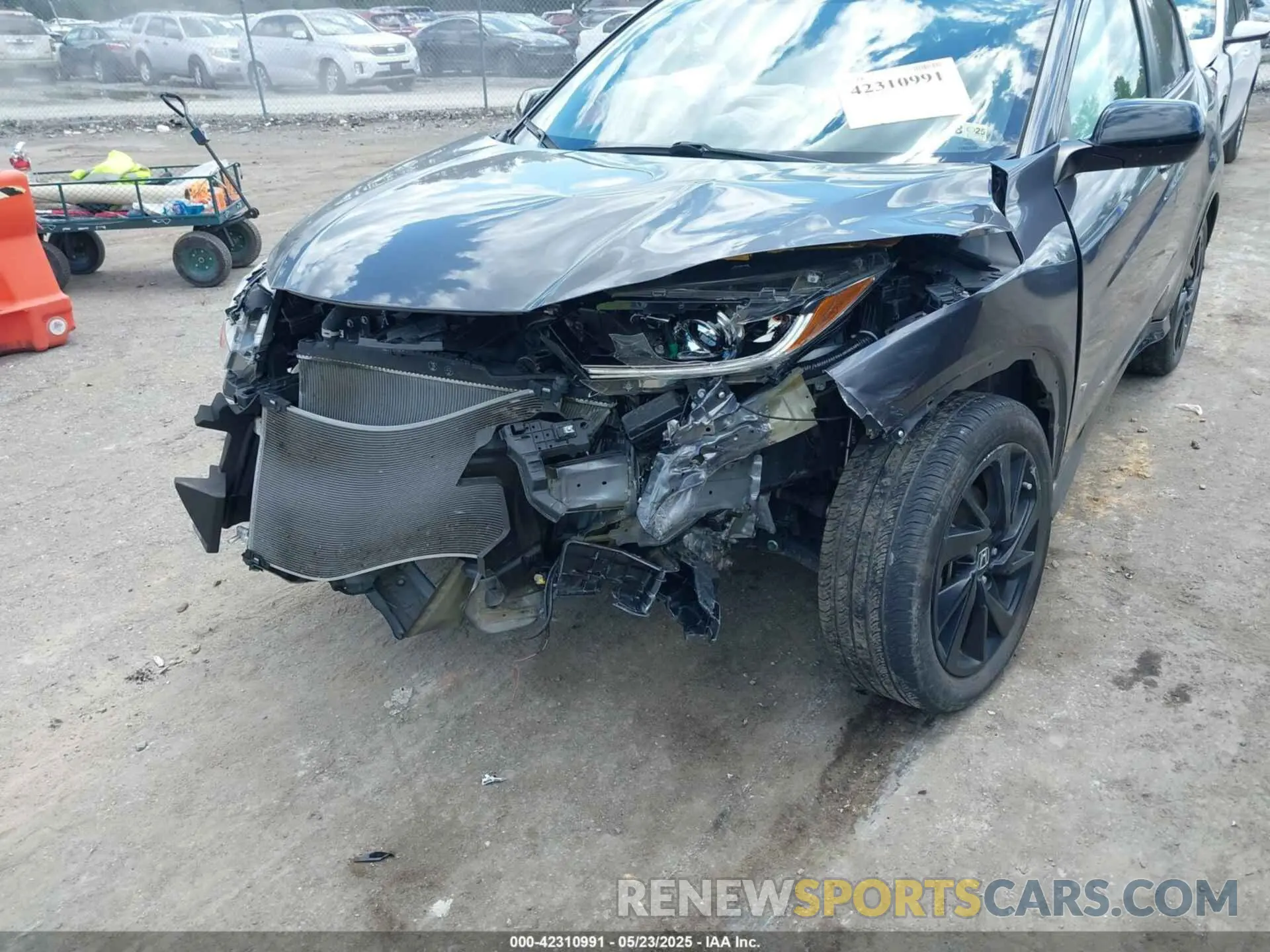 6 Фотография поврежденного автомобиля 3CZRU5H14NM727436 HONDA HR-V 2022
