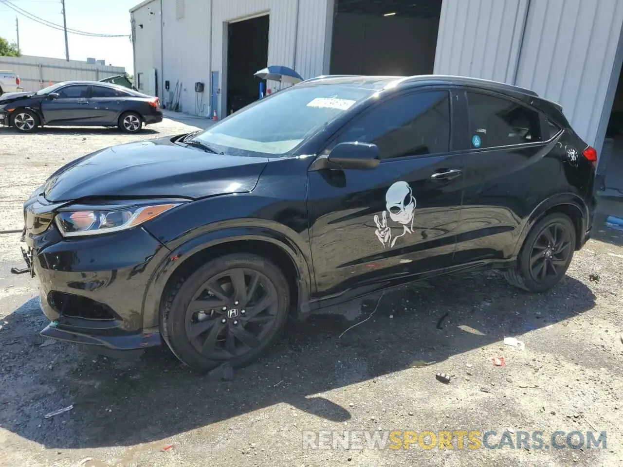 1 Фотография поврежденного автомобиля 3CZRU5H15NM714923 HONDA HR-V 2022
