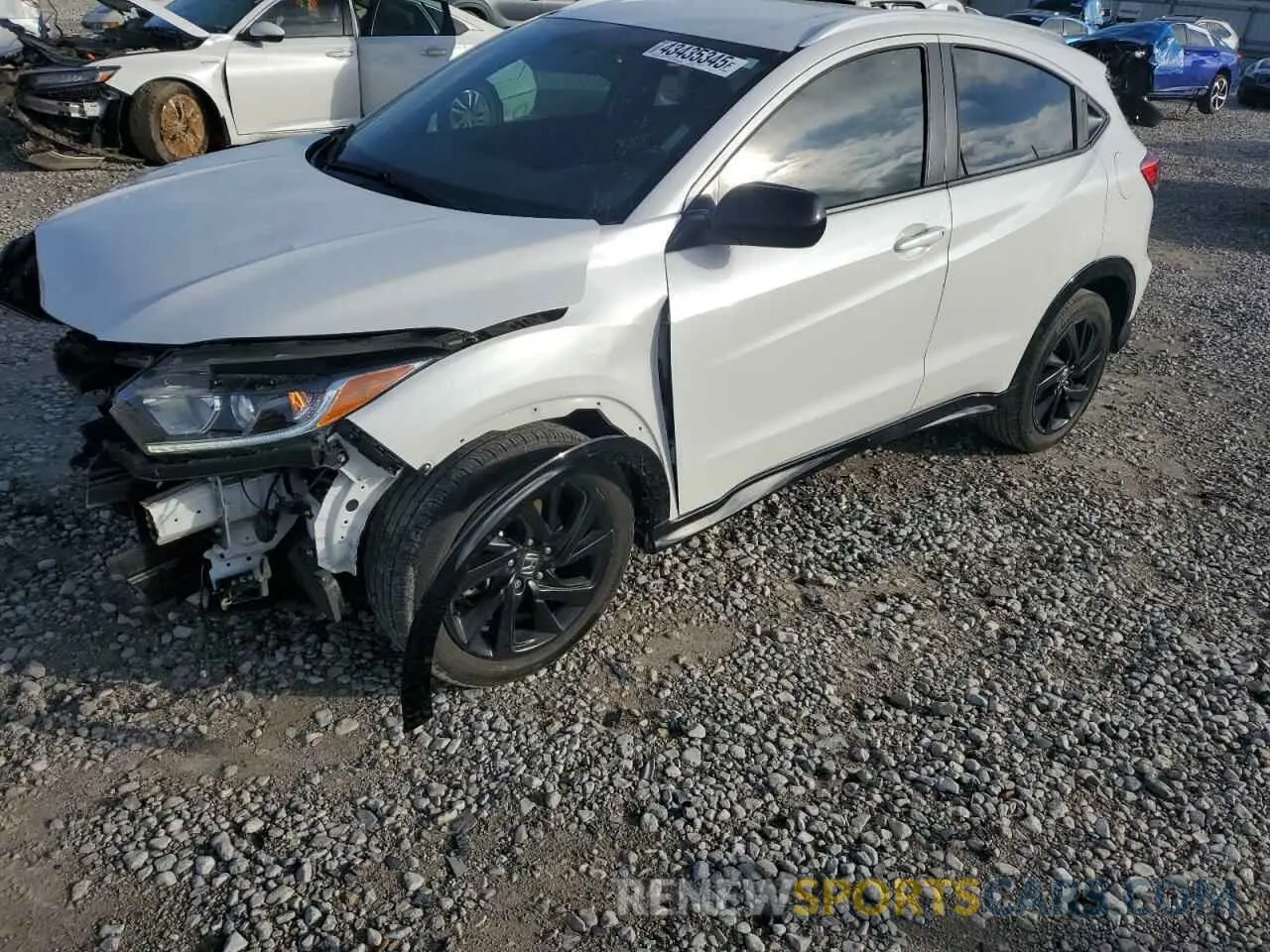 1 Photograph of a damaged car 3CZRU5H15NM730409 HONDA HR-V 2022