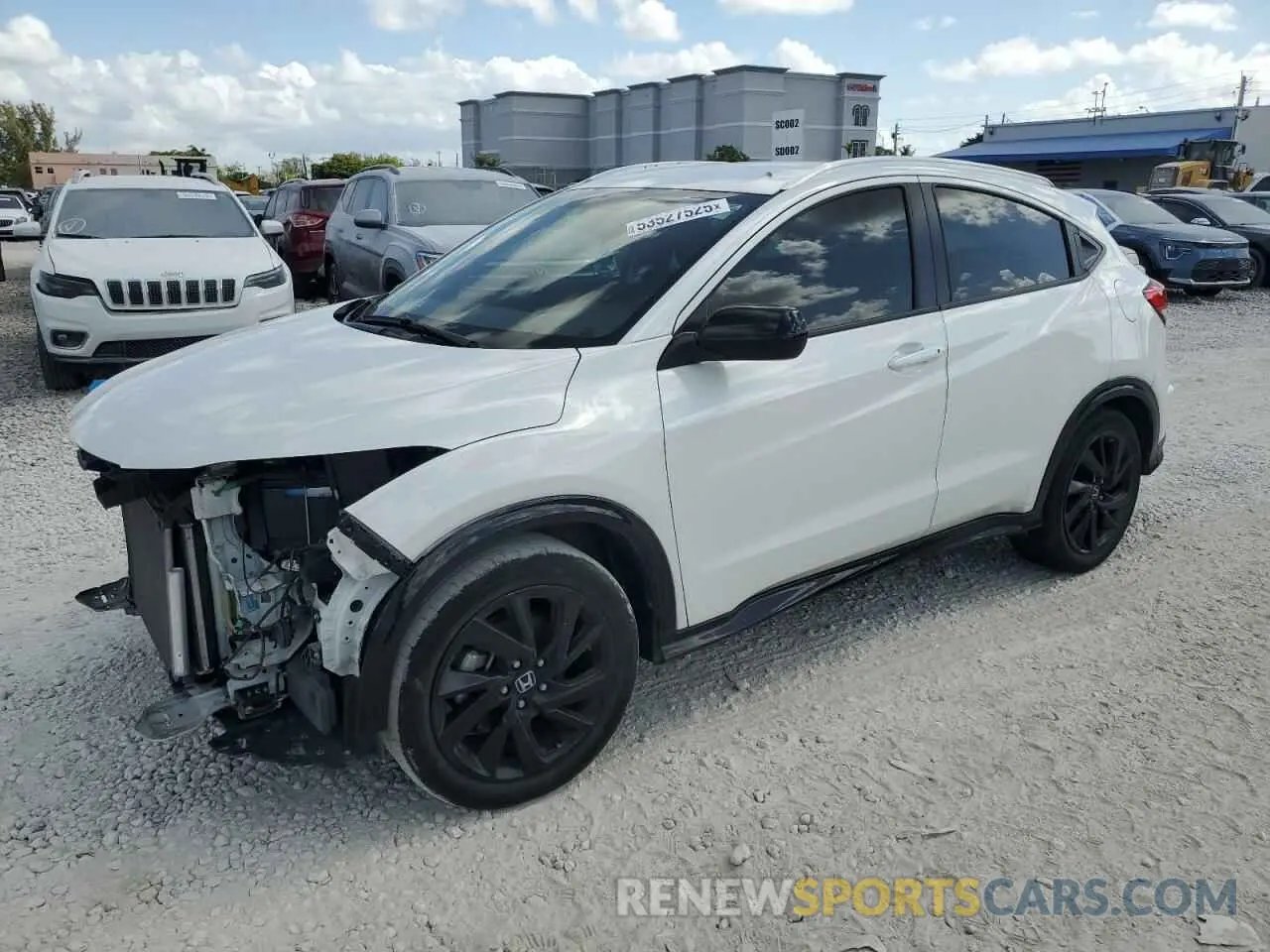 1 Photograph of a damaged car 3CZRU5H16NM730421 HONDA HR-V 2022