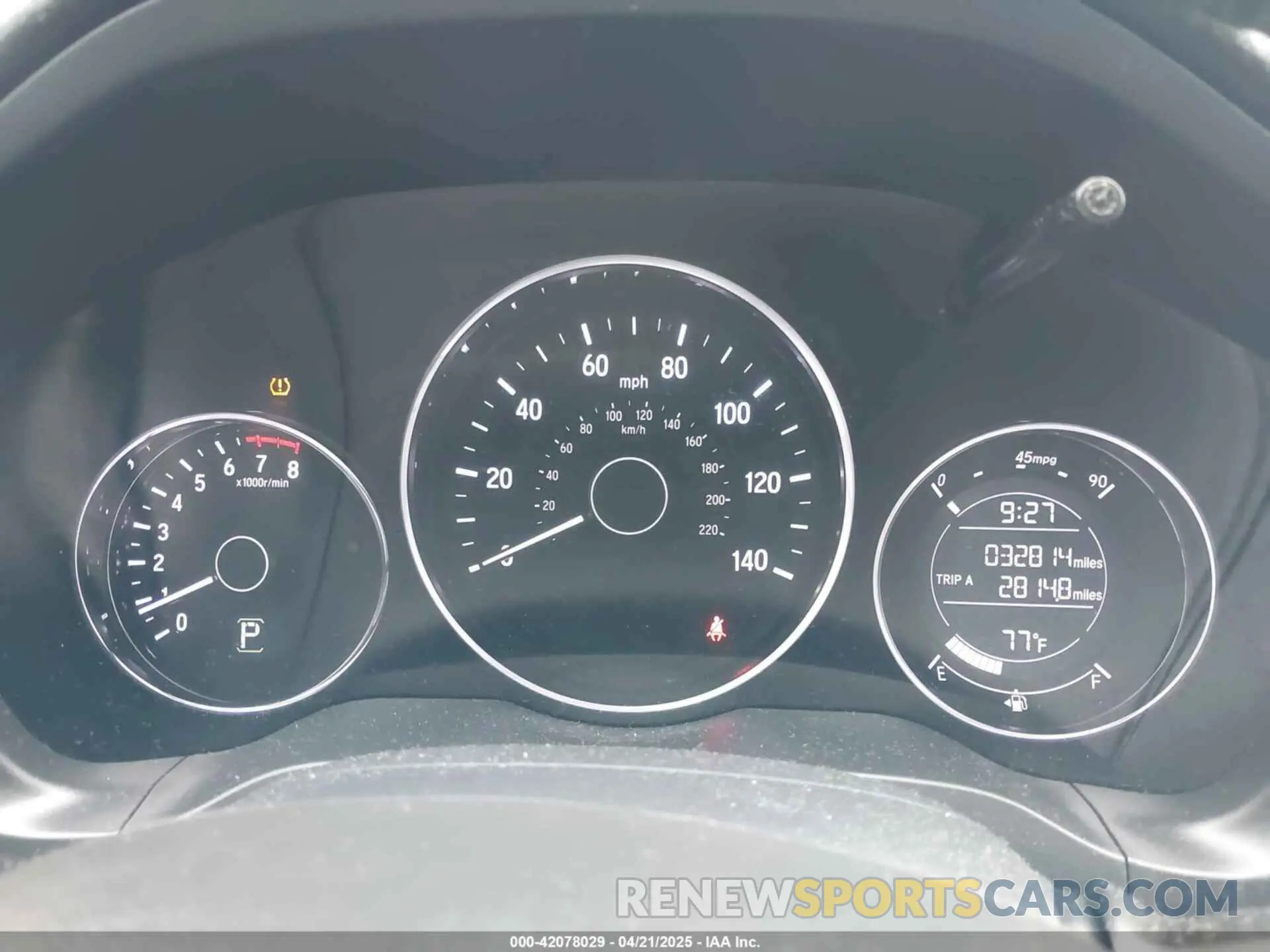 7 Photograph of a damaged car 3CZRU5H17NM700876 HONDA HR-V 2022