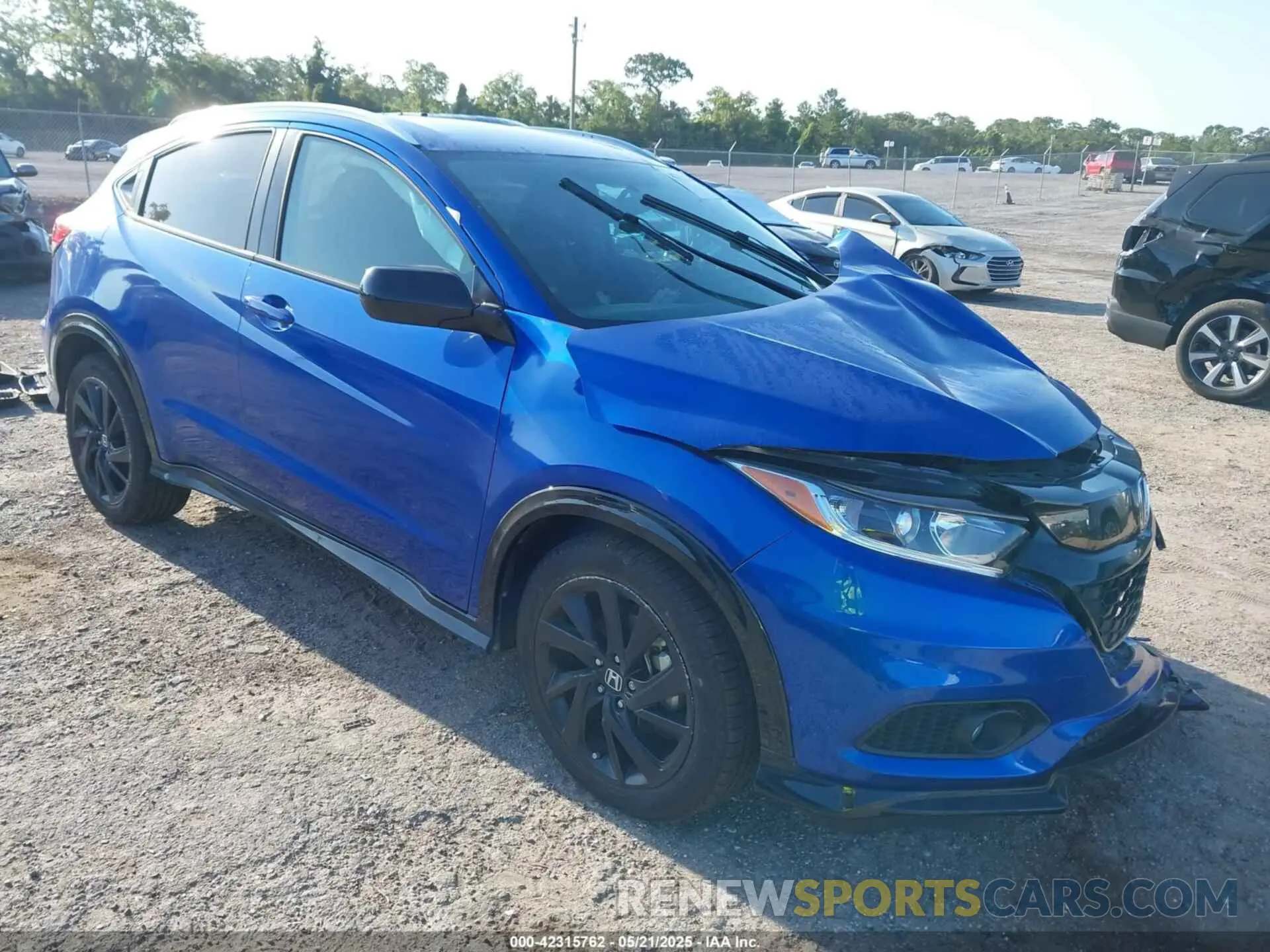 1 Фотография поврежденного автомобиля 3CZRU5H18NM731330 HONDA HR-V 2022
