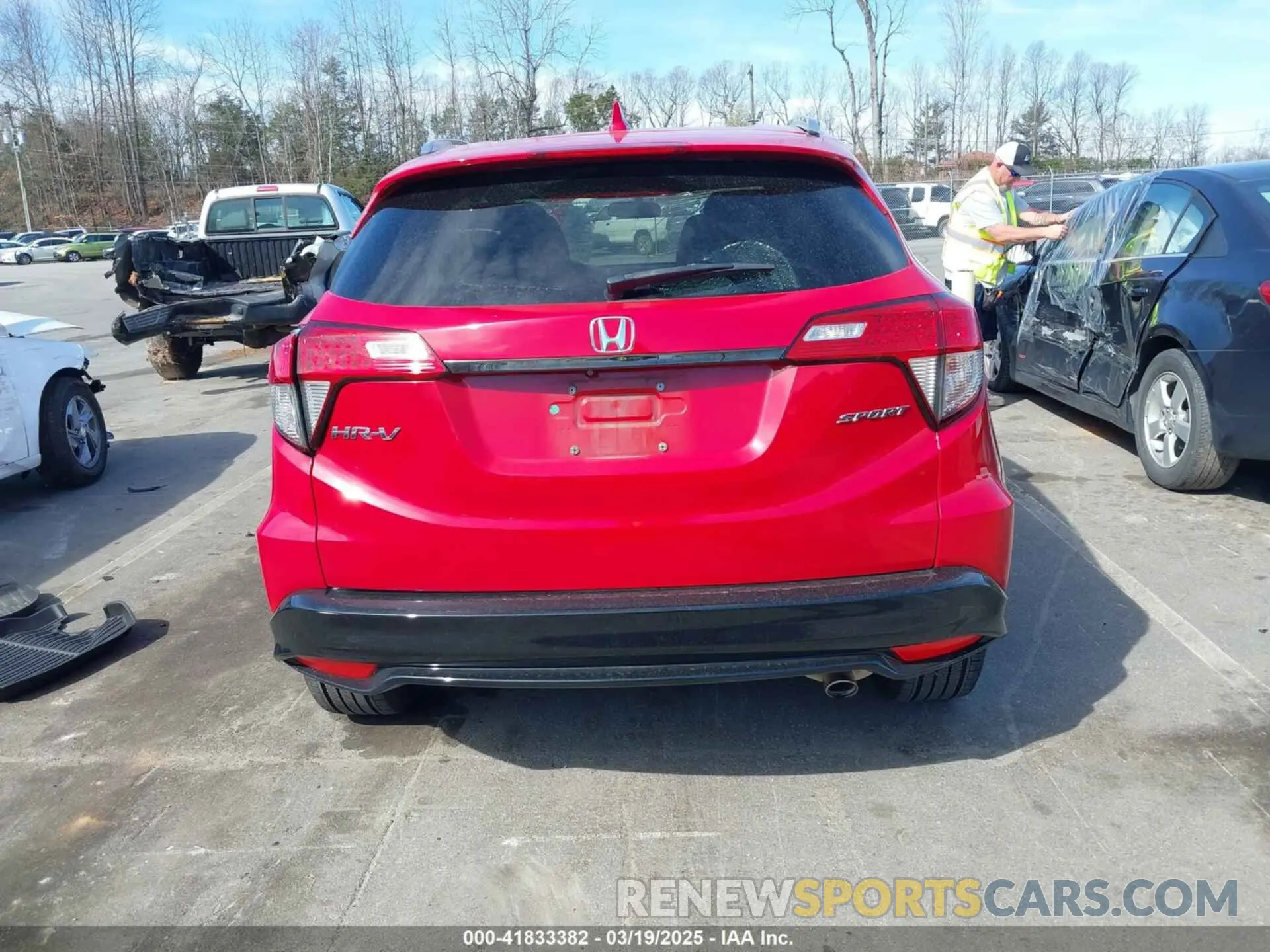 16 Фотография поврежденного автомобиля 3CZRU5H19NM719199 HONDA HR-V 2022