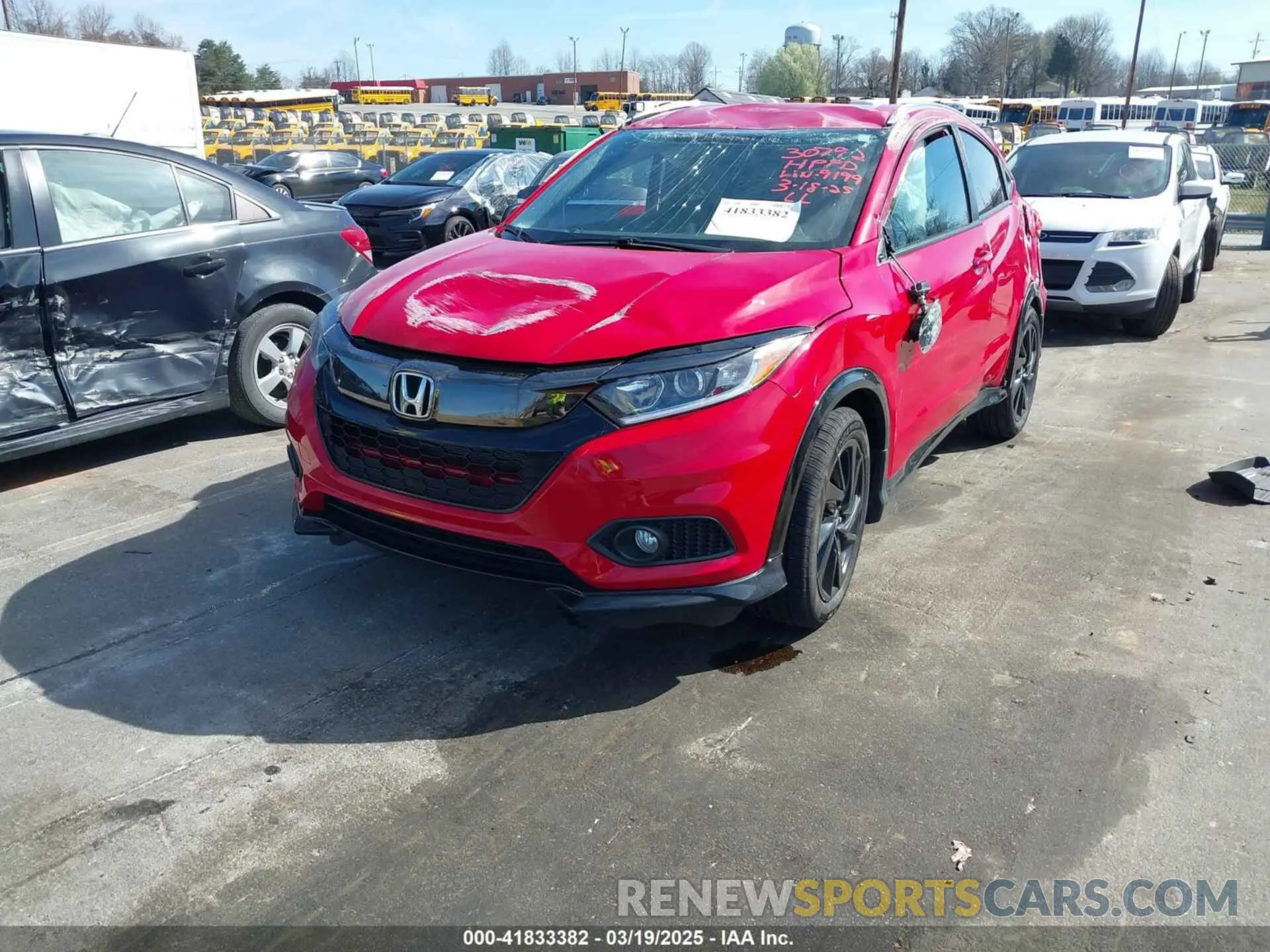 2 Фотография поврежденного автомобиля 3CZRU5H19NM719199 HONDA HR-V 2022