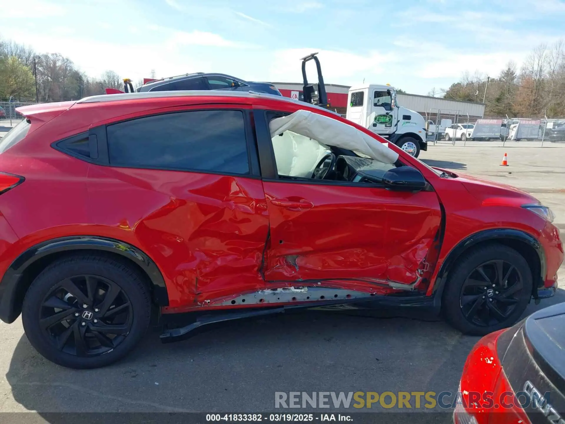 6 Фотография поврежденного автомобиля 3CZRU5H19NM719199 HONDA HR-V 2022