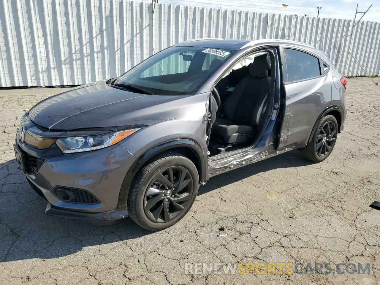 1 Photograph of a damaged car 3CZRU5H1XNM745858 HONDA HR-V 2022
