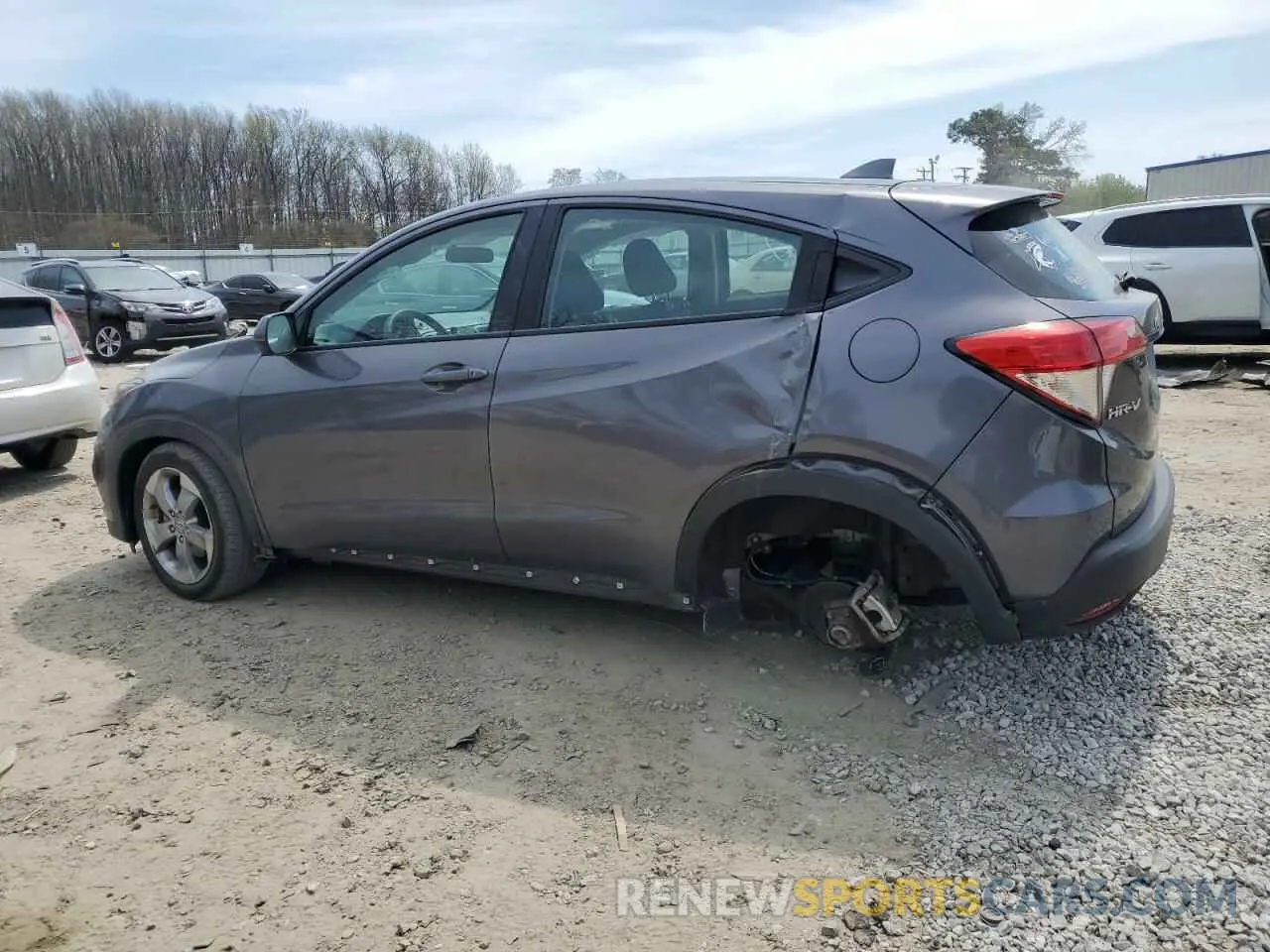 2 Фотография поврежденного автомобиля 3CZRU5H31NM702821 HONDA HR-V 2022