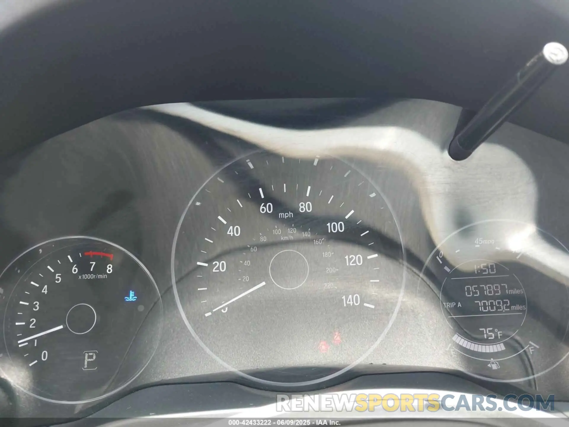 7 Photograph of a damaged car 3CZRU5H31NM731526 HONDA HR-V 2022