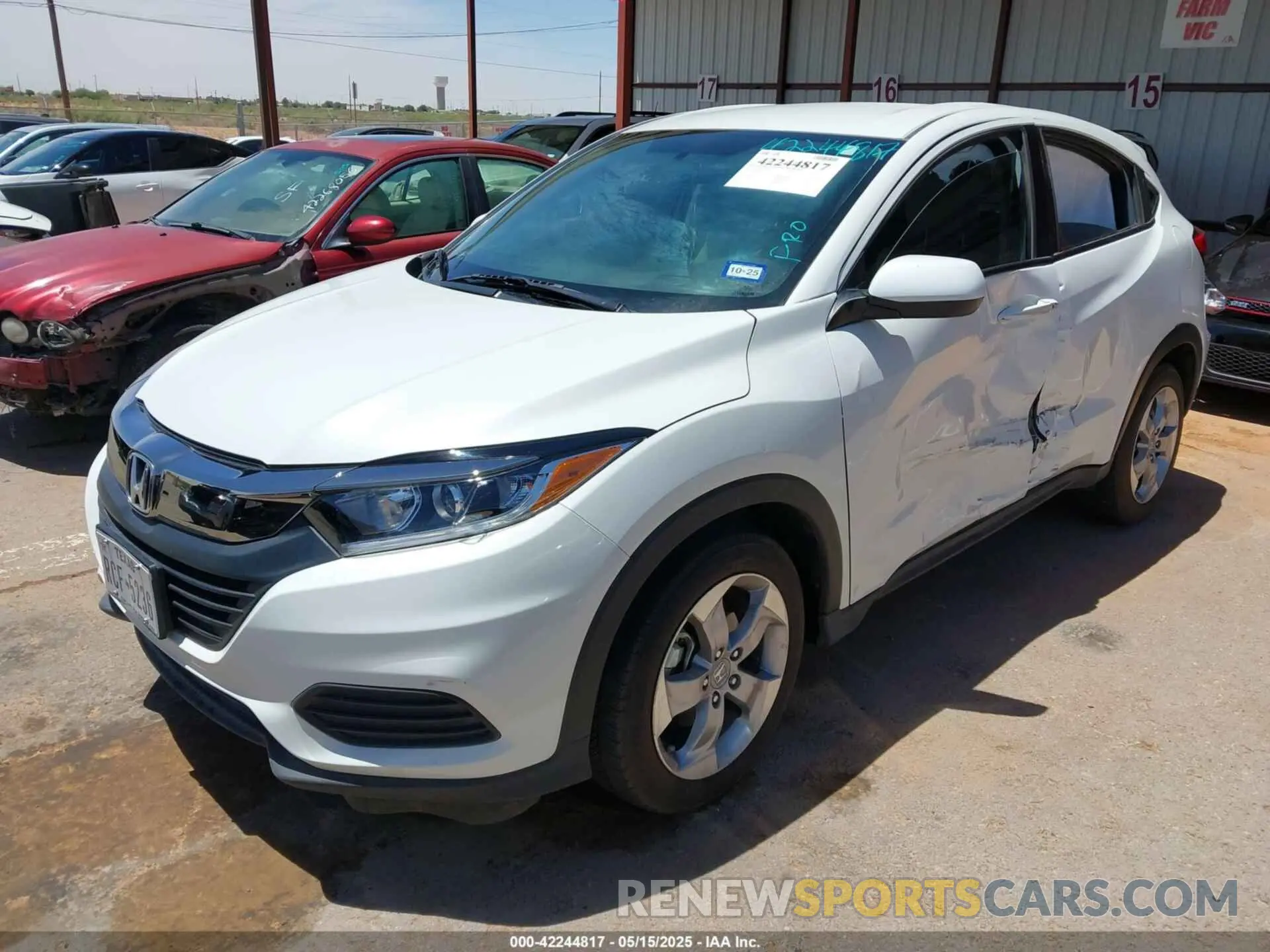 2 Photograph of a damaged car 3CZRU5H32NM714718 HONDA HR-V 2022