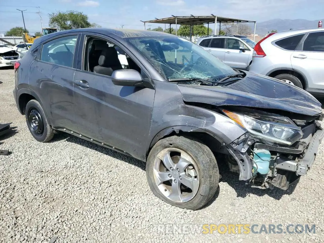 4 Photograph of a damaged car 3CZRU5H32NM723645 HONDA HR-V 2022