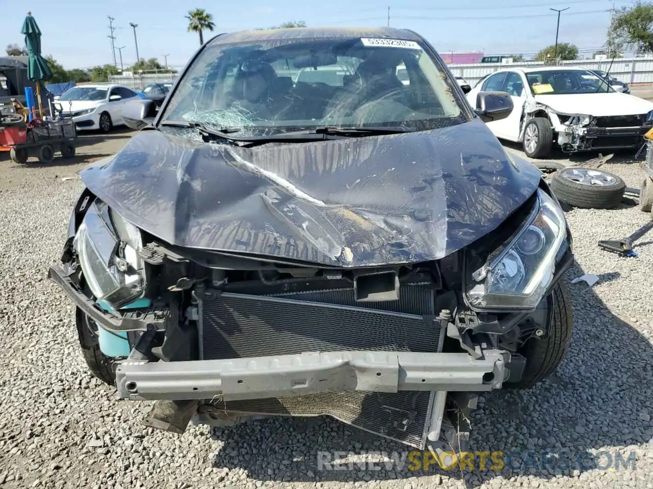5 Photograph of a damaged car 3CZRU5H32NM723645 HONDA HR-V 2022