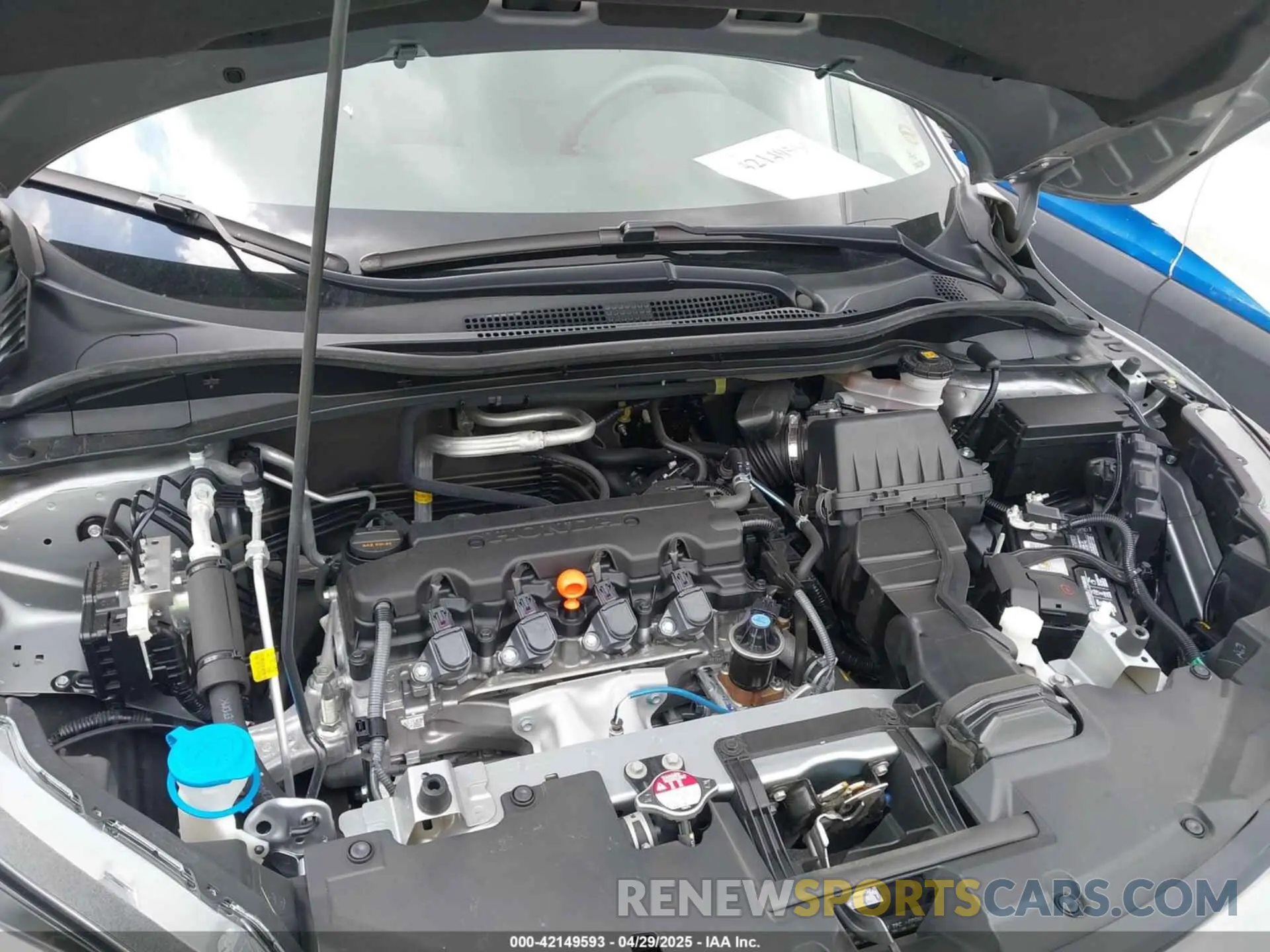 10 Фотография поврежденного автомобиля 3CZRU5H33NM725078 HONDA HR-V 2022