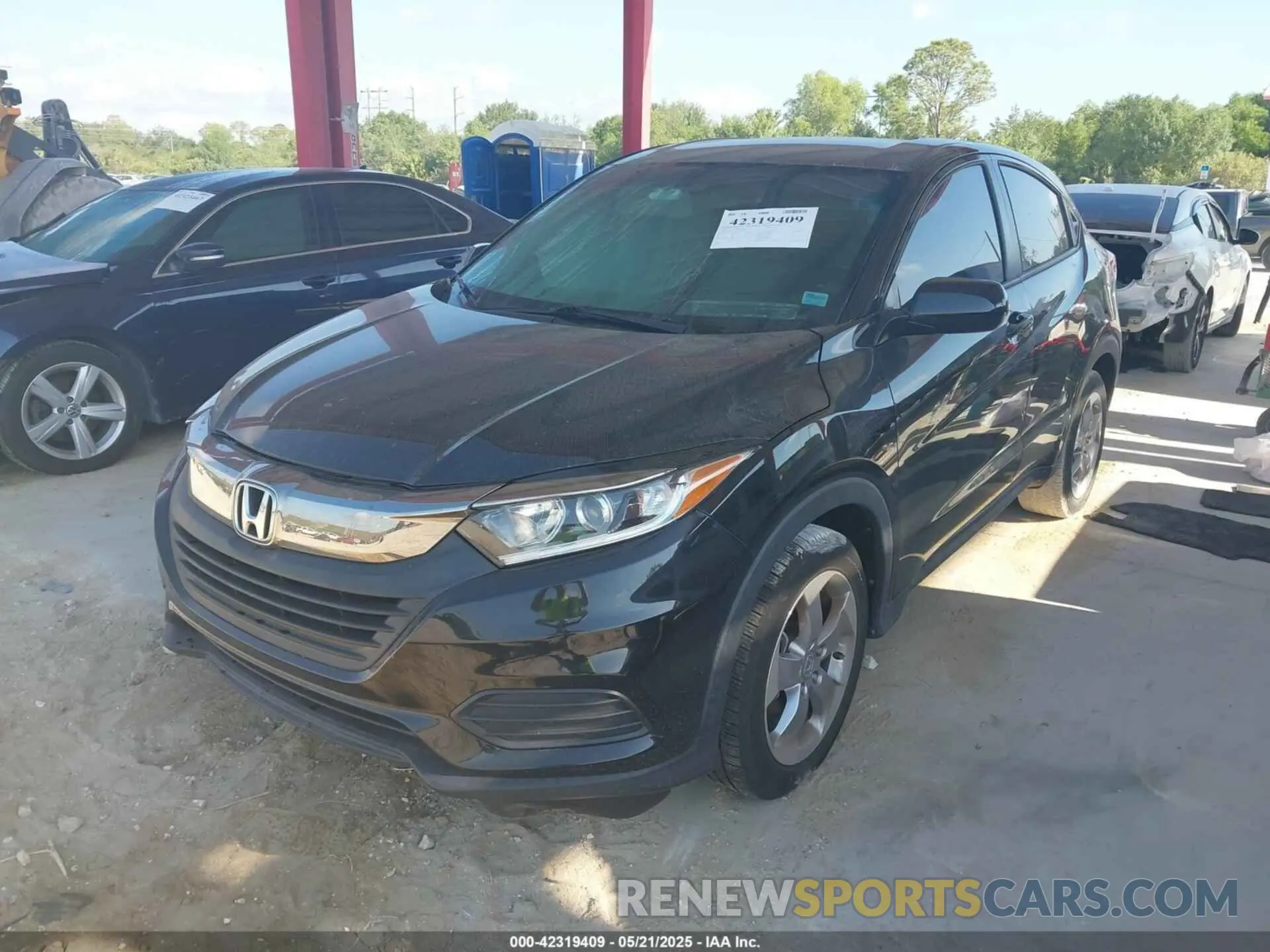 2 Photograph of a damaged car 3CZRU5H34NM704417 HONDA HR-V 2022