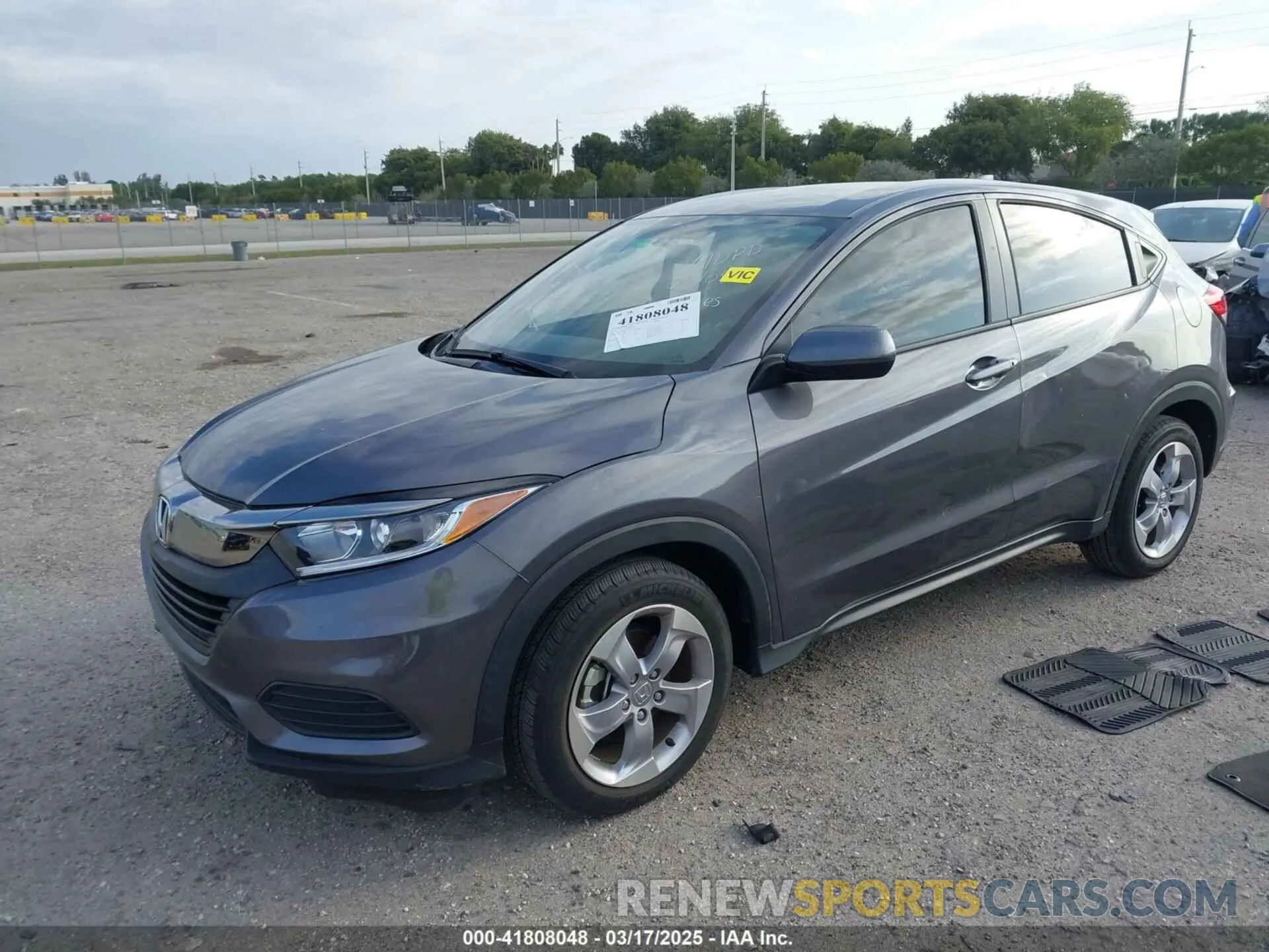 2 Фотография поврежденного автомобиля 3CZRU5H34NM708242 HONDA HR-V 2022
