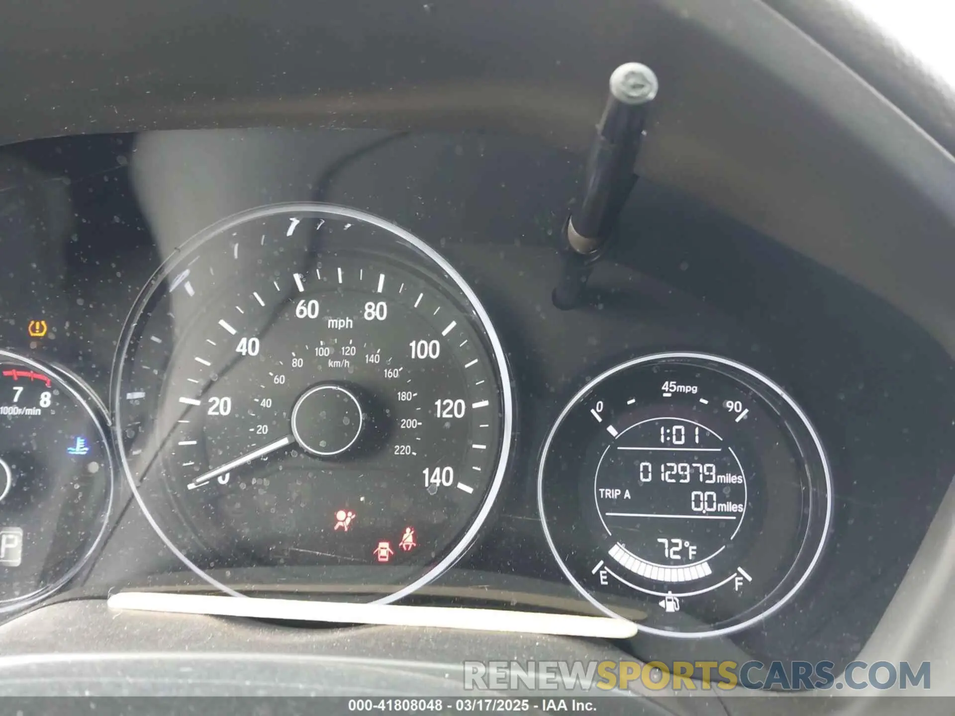 7 Фотография поврежденного автомобиля 3CZRU5H34NM708242 HONDA HR-V 2022