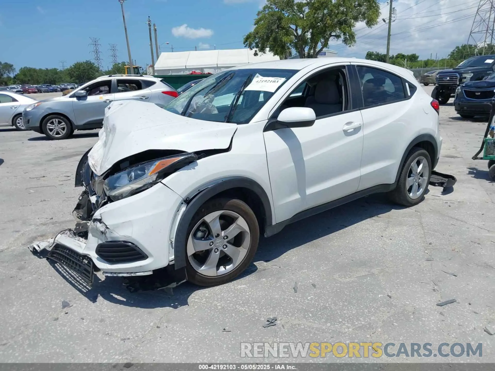 2 Photograph of a damaged car 3CZRU5H35NM741718 HONDA HR-V 2022