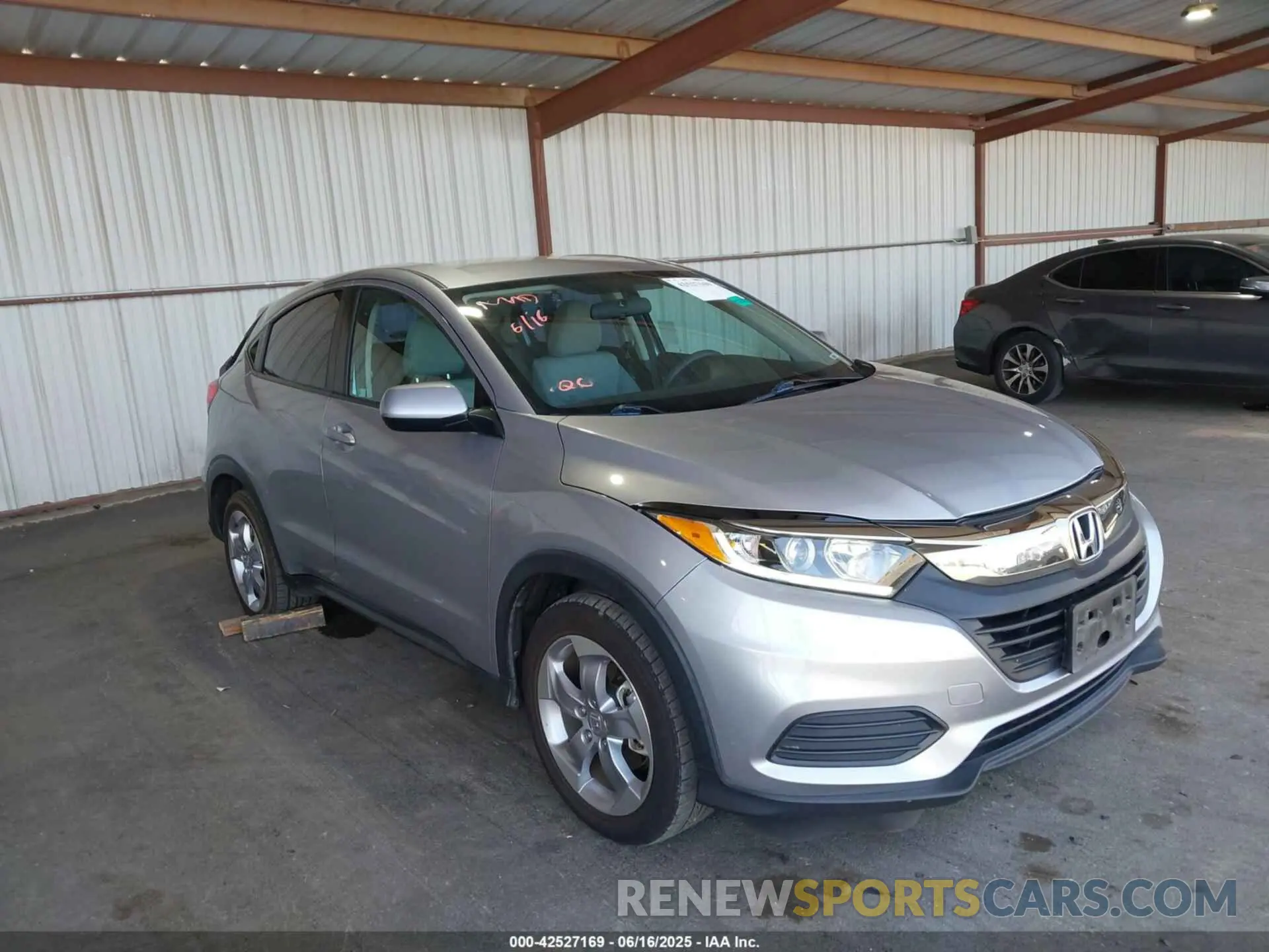 1 Photograph of a damaged car 3CZRU5H36NM720523 HONDA HR-V 2022