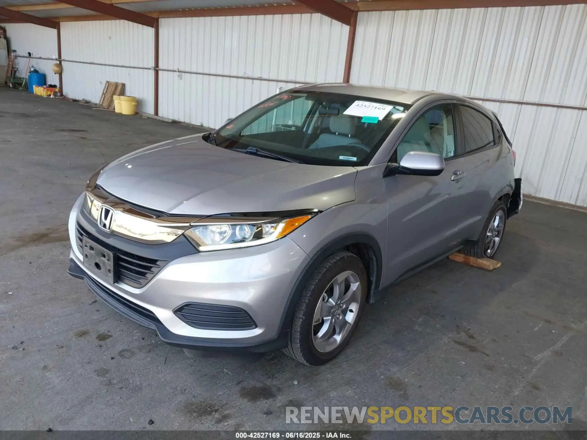 2 Photograph of a damaged car 3CZRU5H36NM720523 HONDA HR-V 2022