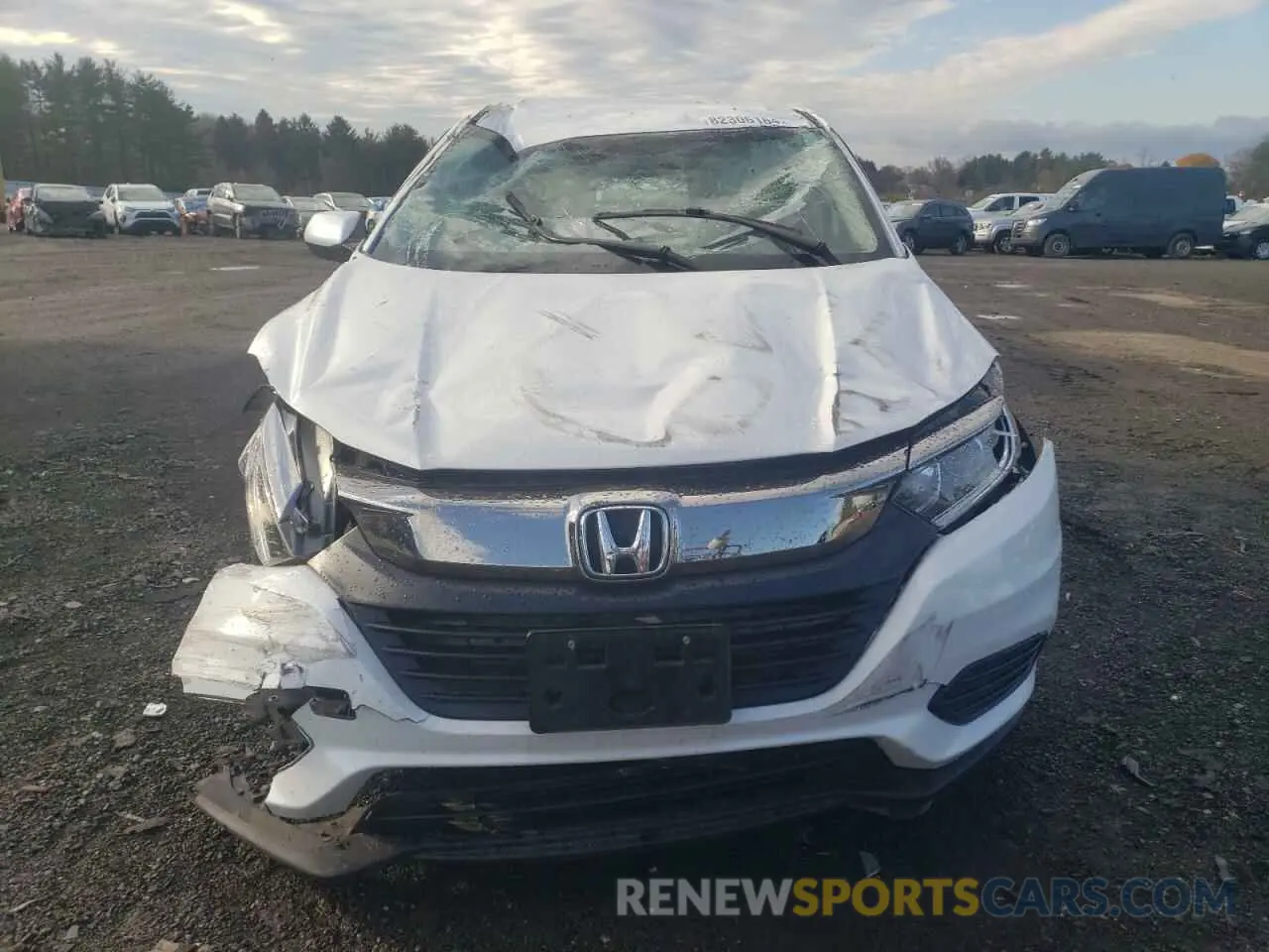 5 Фотография поврежденного автомобиля 3CZRU5H38NM723911 HONDA HR-V 2022