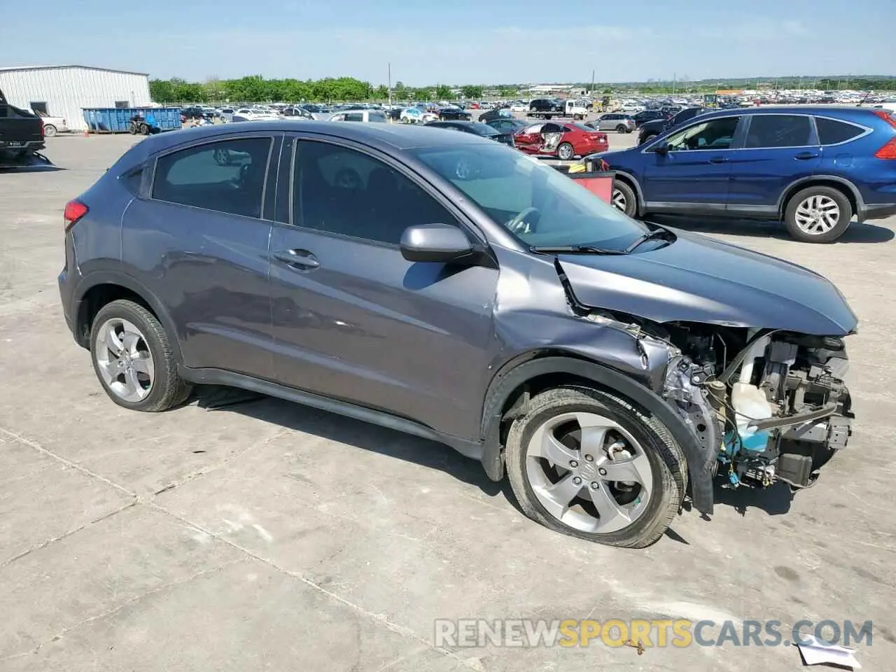 4 Photograph of a damaged car 3CZRU5H39NM721021 HONDA HR-V 2022