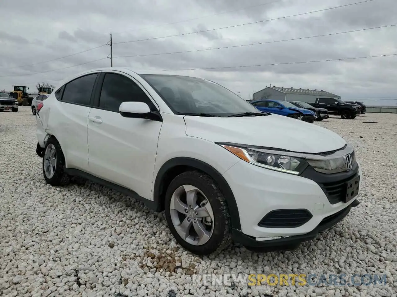 4 Фотография поврежденного автомобиля 3CZRU5H39NM729006 HONDA HR-V 2022