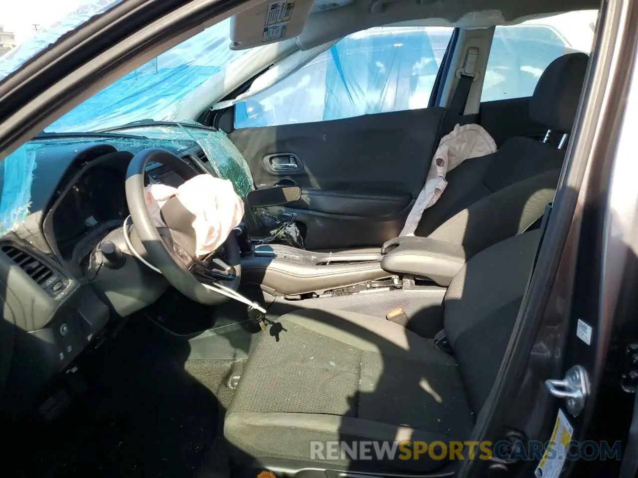7 Photograph of a damaged car 3CZRU5H3XNM723649 HONDA HR-V 2022