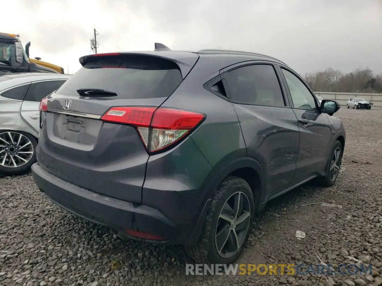 3 Фотография поврежденного автомобиля 3CZRU5H50NM735715 HONDA HR-V 2022