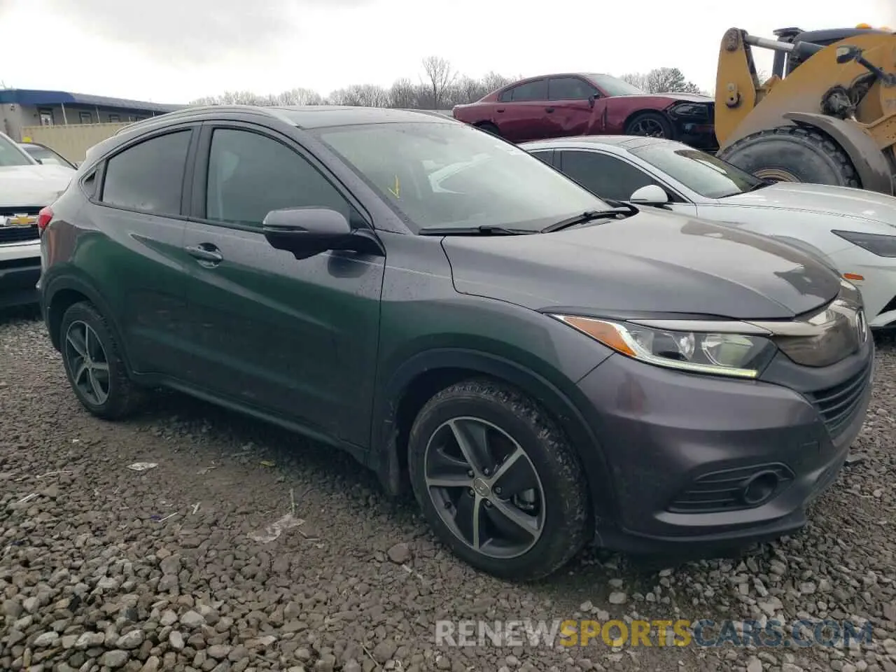 4 Фотография поврежденного автомобиля 3CZRU5H50NM735715 HONDA HR-V 2022
