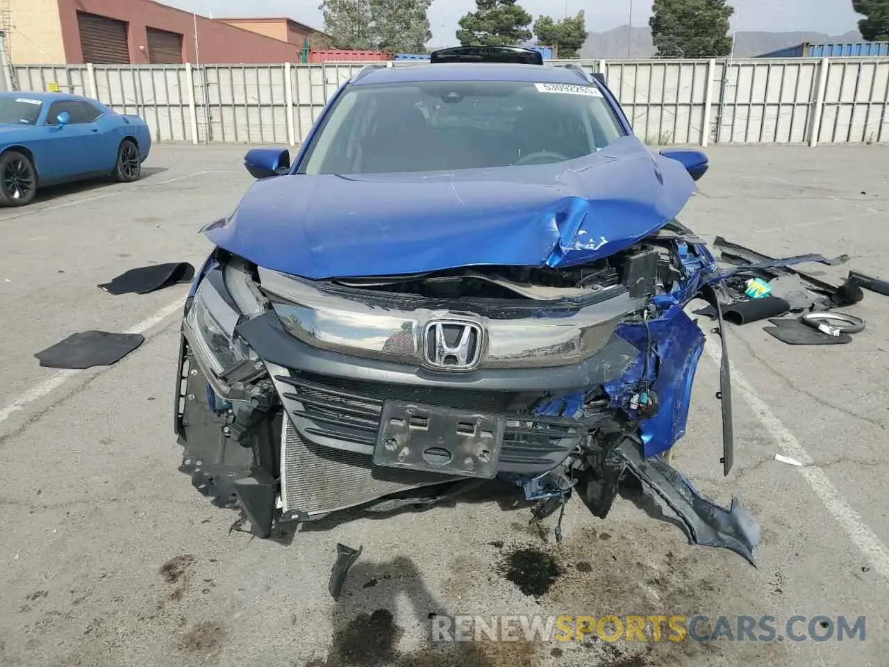 5 Photograph of a damaged car 3CZRU5H51NM715036 HONDA HR-V 2022