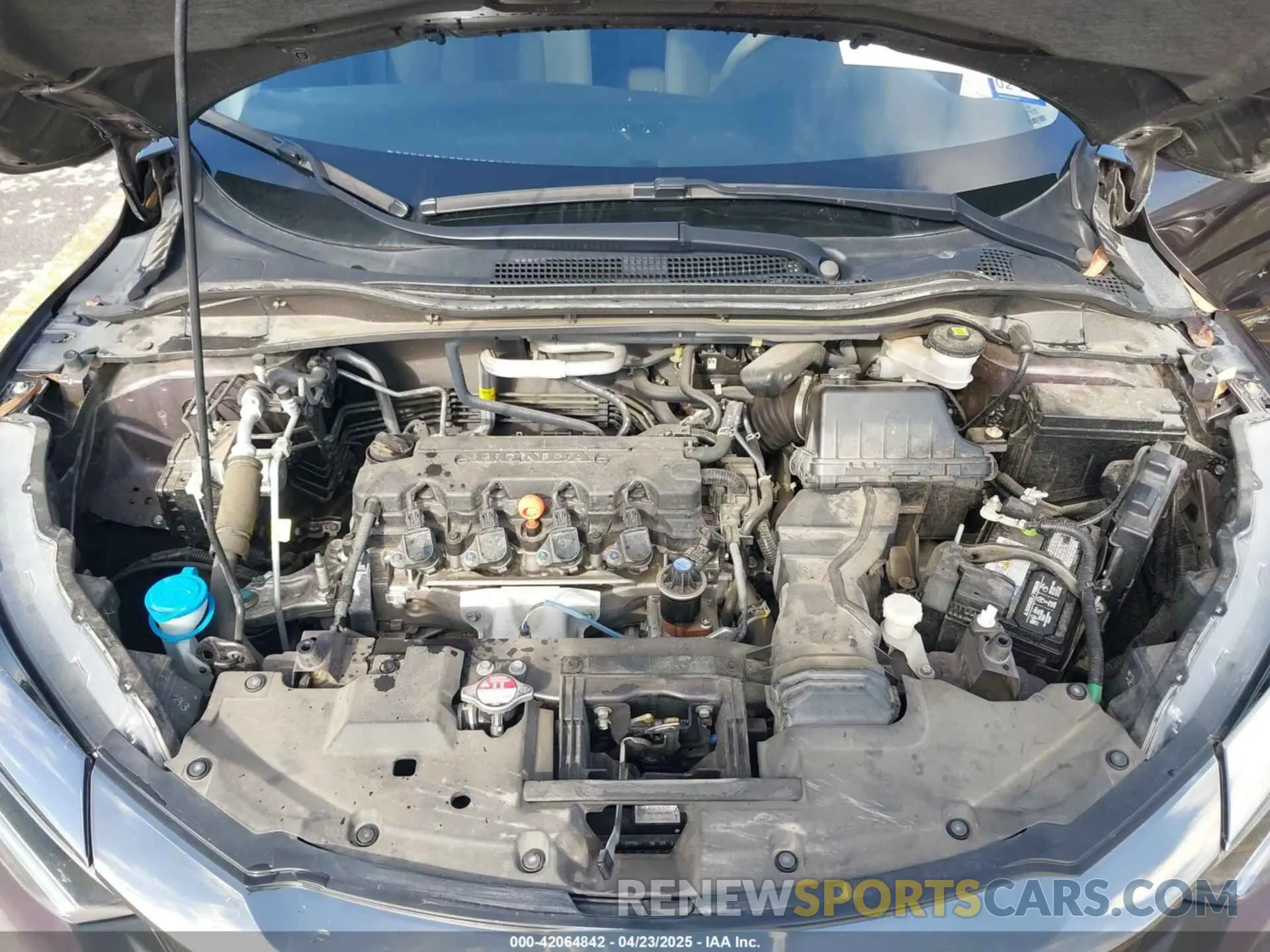 10 Фотография поврежденного автомобиля 3CZRU5H51NM719345 HONDA HR-V 2022