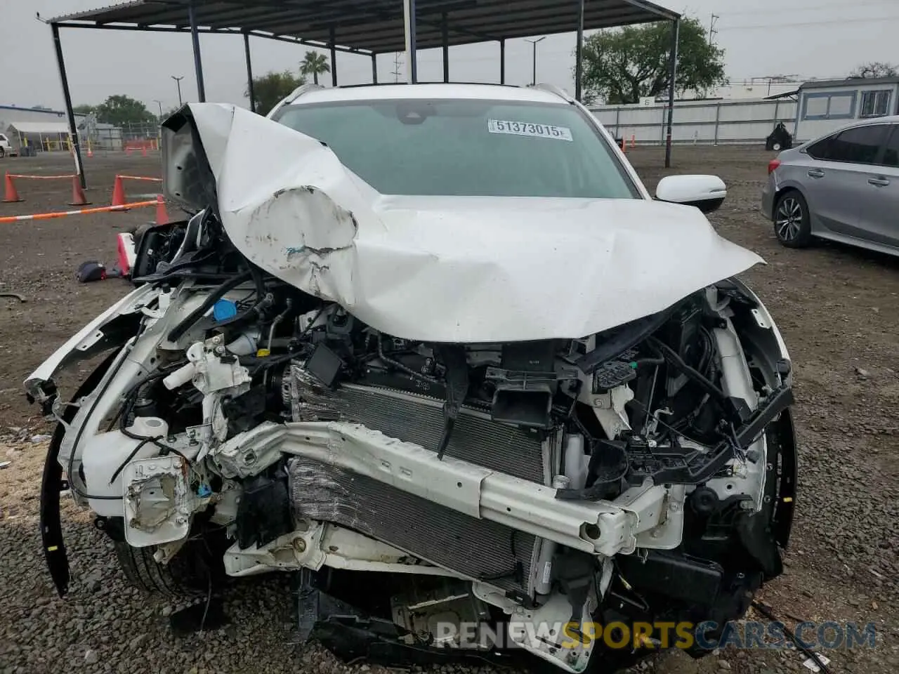 5 Photograph of a damaged car 3CZRU5H52NM703543 HONDA HR-V 2022