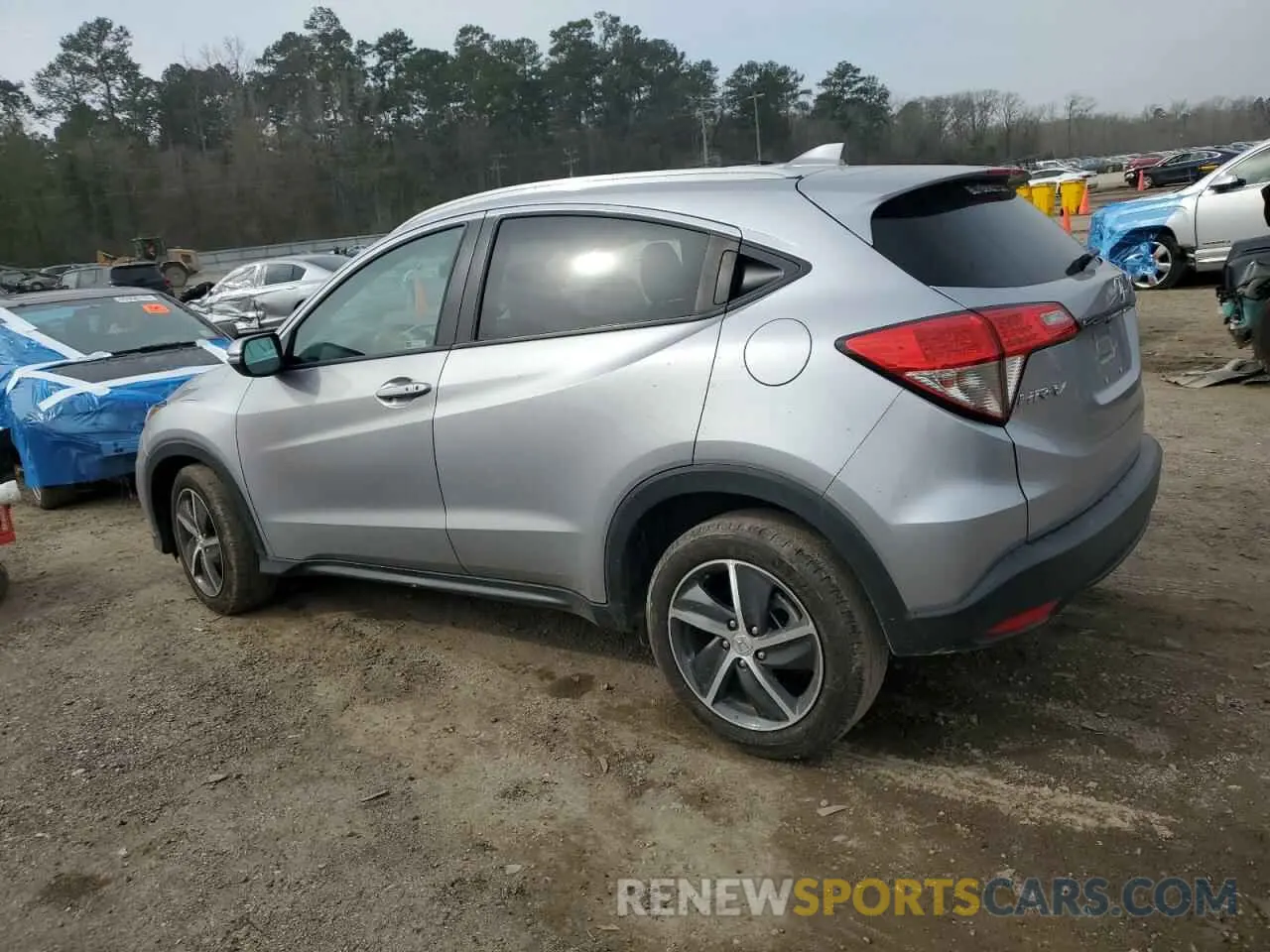 2 Фотография поврежденного автомобиля 3CZRU5H54NM739329 HONDA HR-V 2022