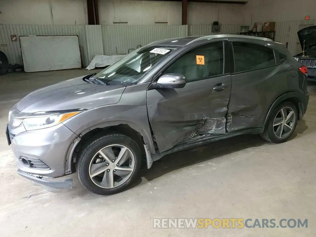 1 Photograph of a damaged car 3CZRU5H55NM729960 HONDA HR-V 2022