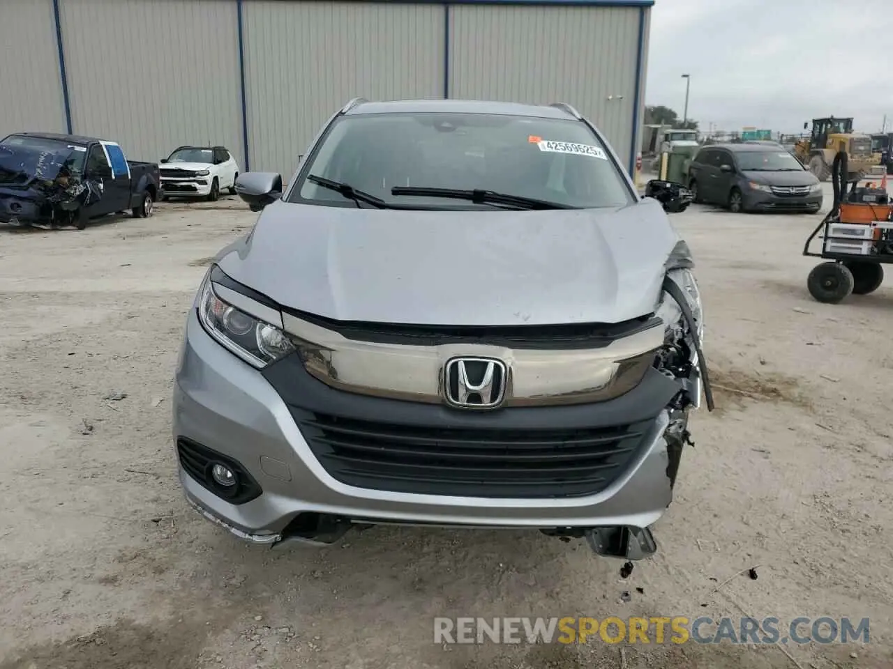 5 Фотография поврежденного автомобиля 3CZRU5H56NM732334 HONDA HR-V 2022