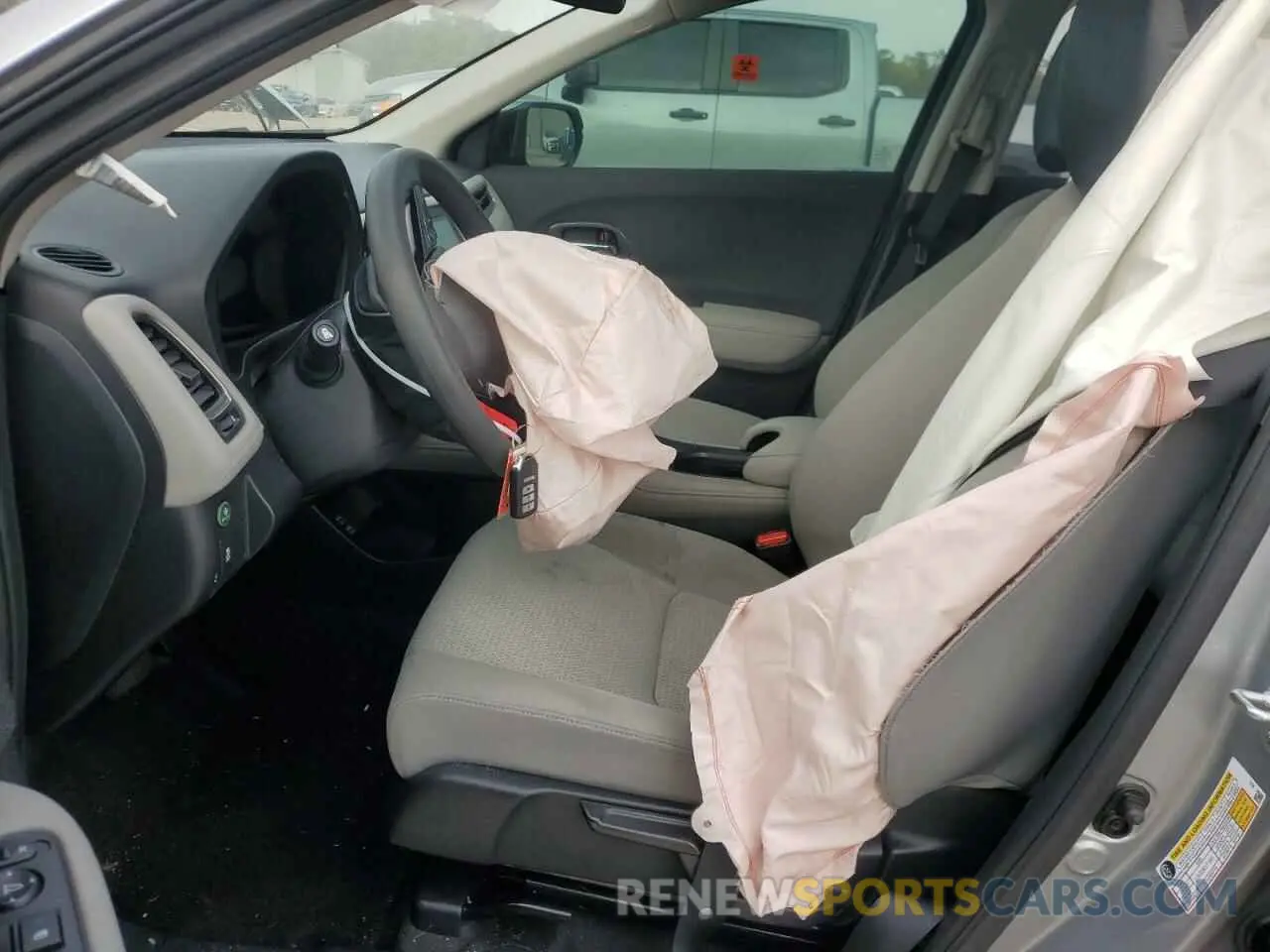 7 Фотография поврежденного автомобиля 3CZRU5H56NM732334 HONDA HR-V 2022