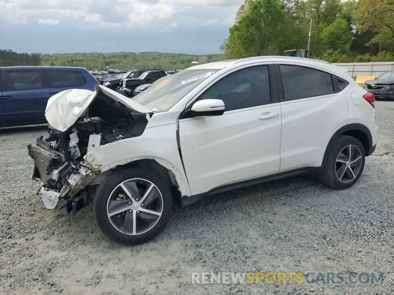 1 Photograph of a damaged car 3CZRU5H56NM738019 HONDA HR-V 2022