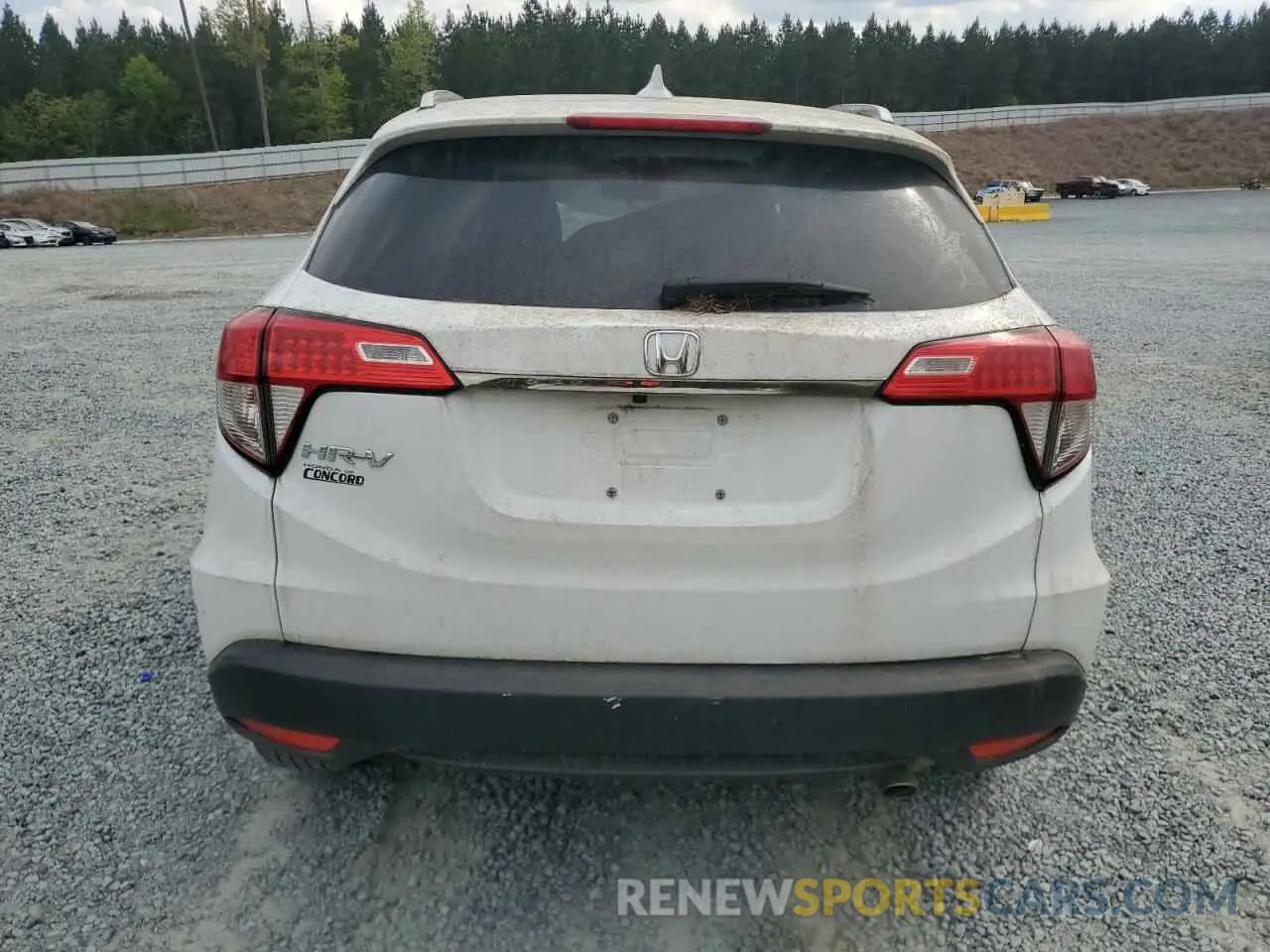 6 Photograph of a damaged car 3CZRU5H56NM738019 HONDA HR-V 2022