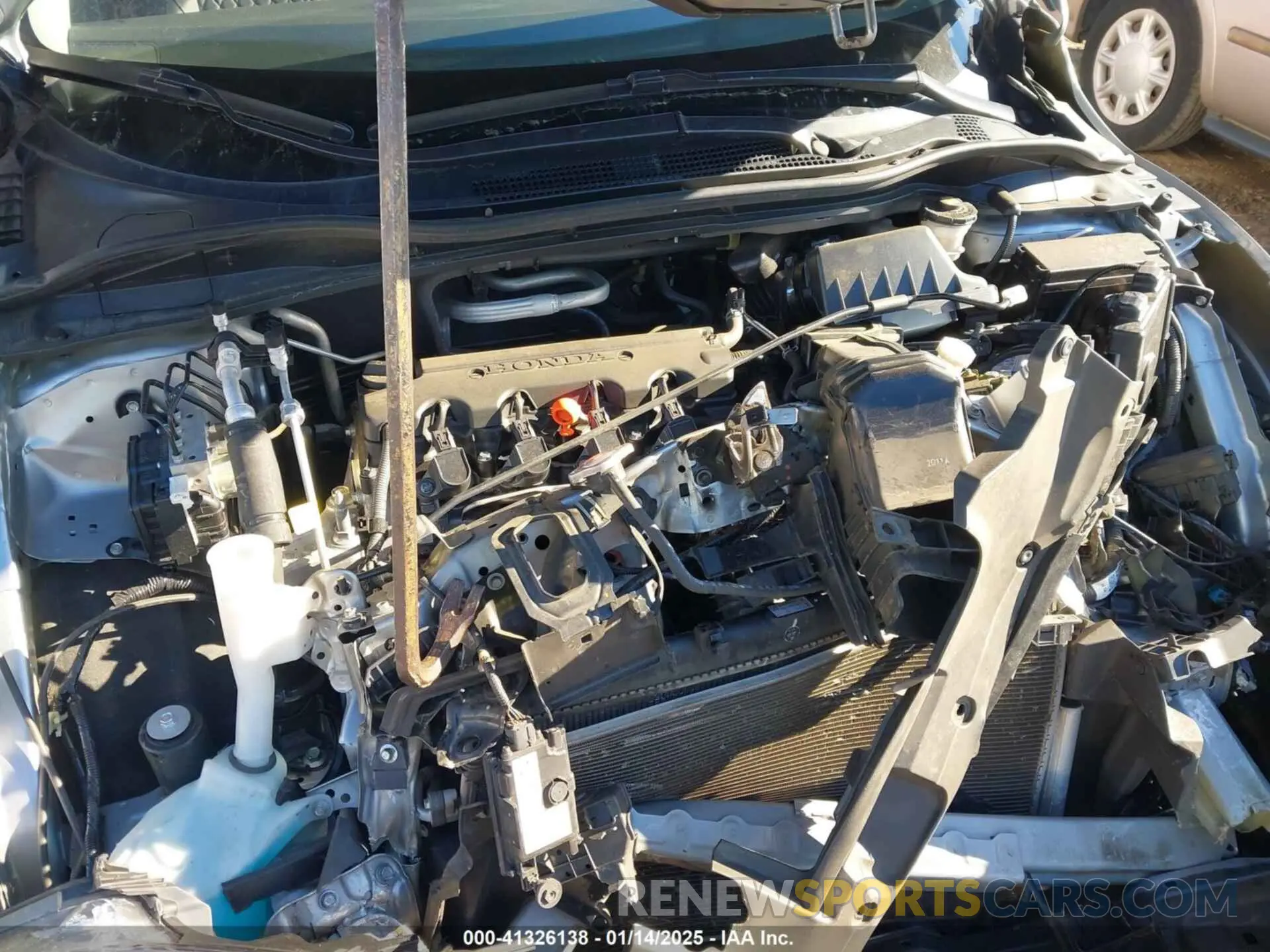 10 Photograph of a damaged car 3CZRU5H56NM743480 HONDA HR-V 2022
