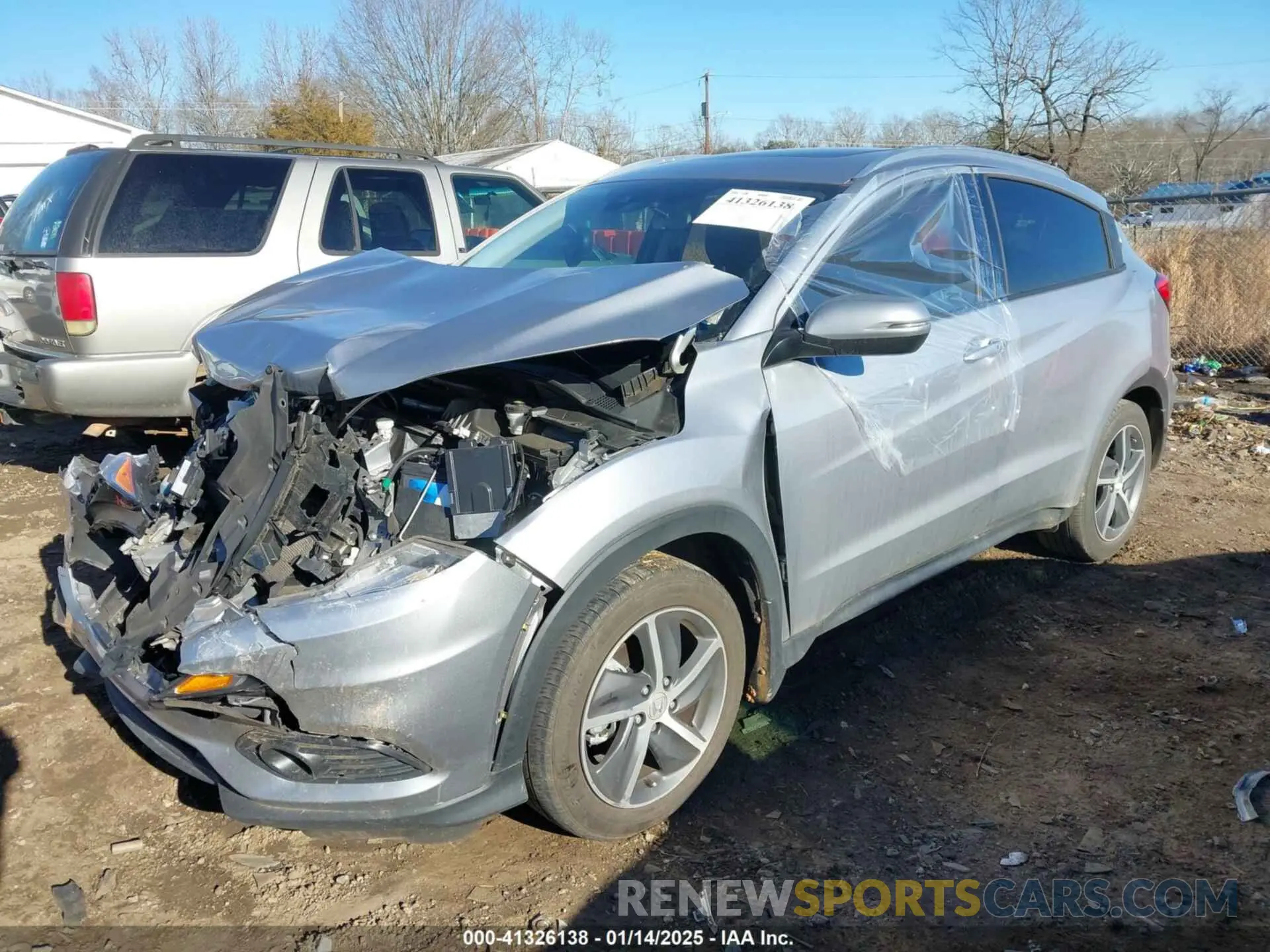 2 Photograph of a damaged car 3CZRU5H56NM743480 HONDA HR-V 2022