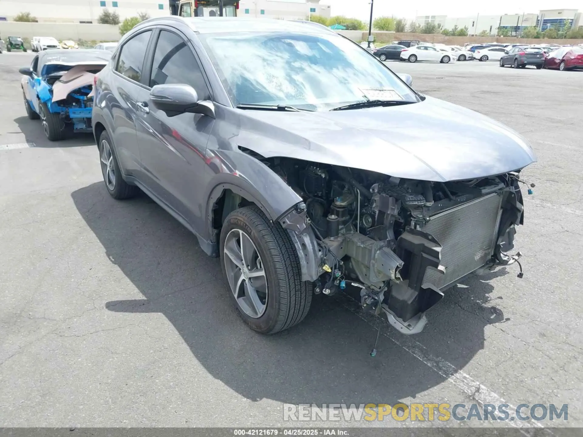 1 Фотография поврежденного автомобиля 3CZRU5H57NM703540 HONDA HR-V 2022